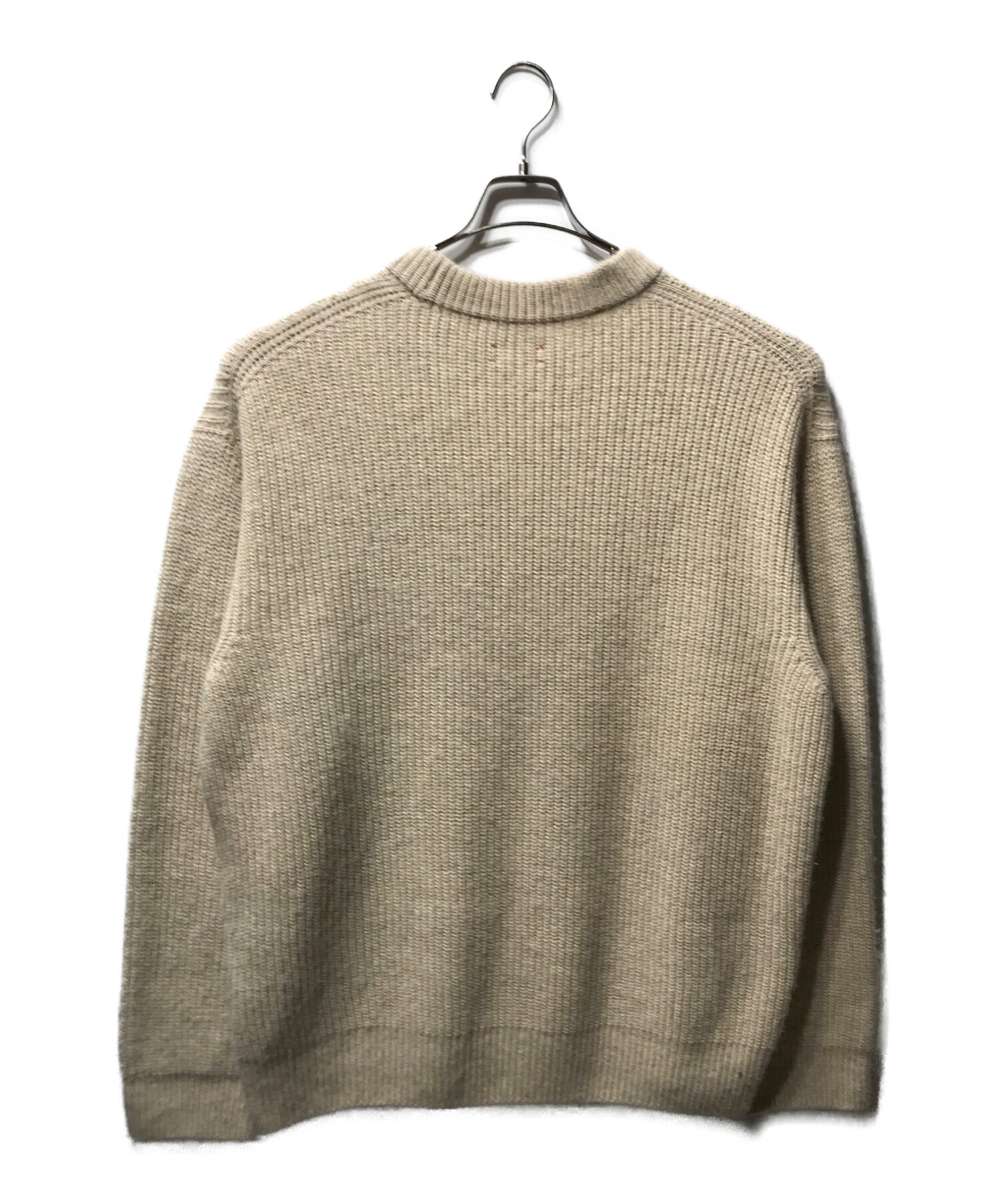 UNFIL (アンフィル) royal baby alpaca pullover swe ベージュ サイズ:5