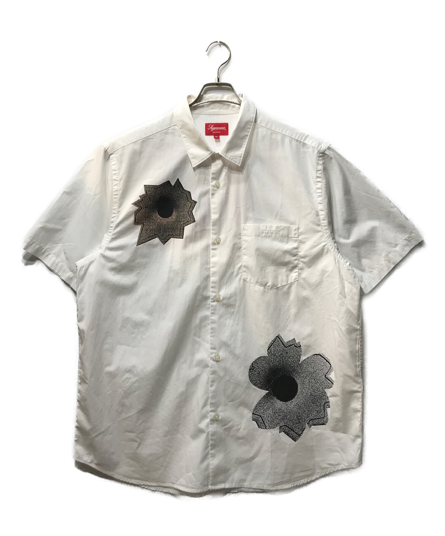 Supreme Nate Lowman S/S Shirt ホワイト シャツ