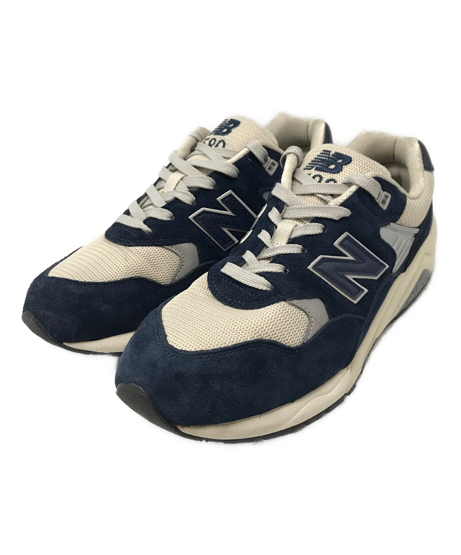 NEW BALANCE (ニューバランス) 580 ローカットスニーカー ネイビー サイズ:27.5