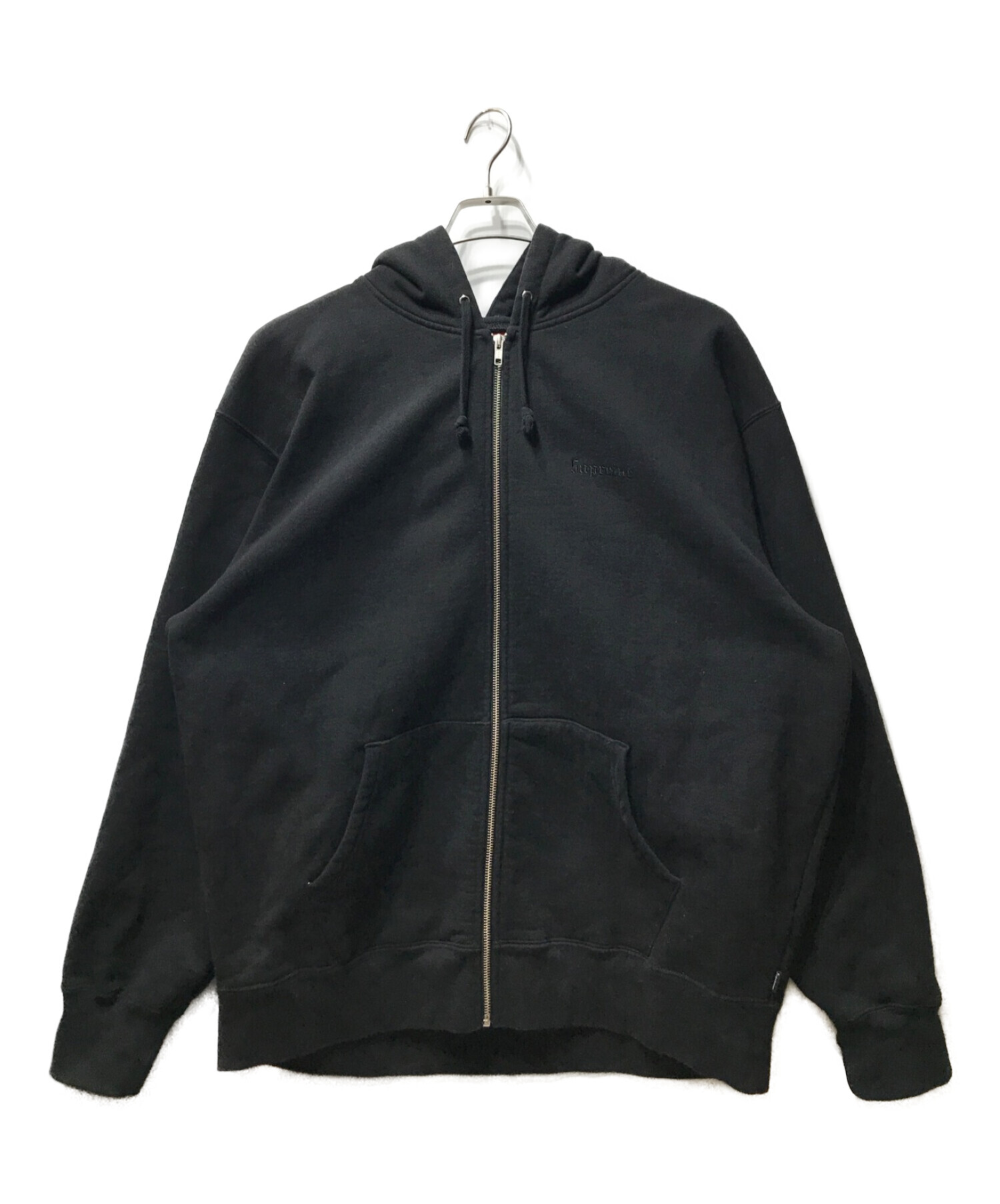 SUPREME (シュプリーム) Lakshmi Zip Up Hooded Sweatshirt ジップパーカー ブラック サイズ:XL