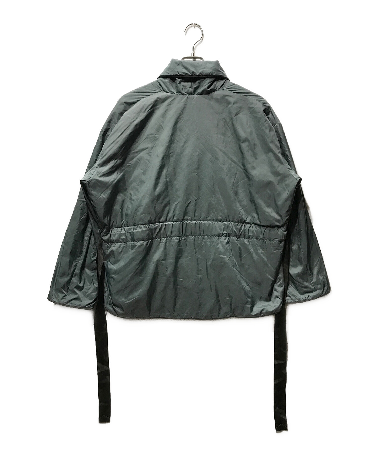 45R (フォーティーファイブアール) 中綿ジャケット ナイロン カシュクールジャケット グレー サイズ:3
