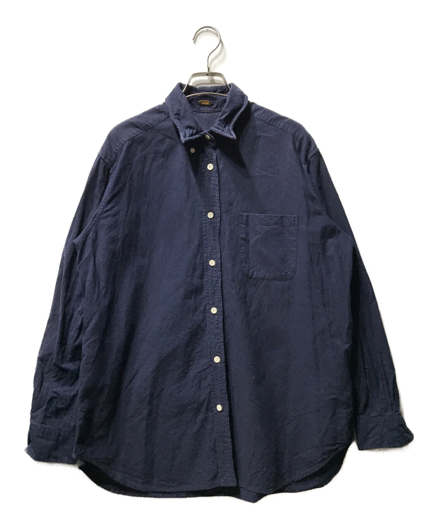 中古・古着通販】MUSE (ミューズ) OXFORD BD シャツ ネイビー