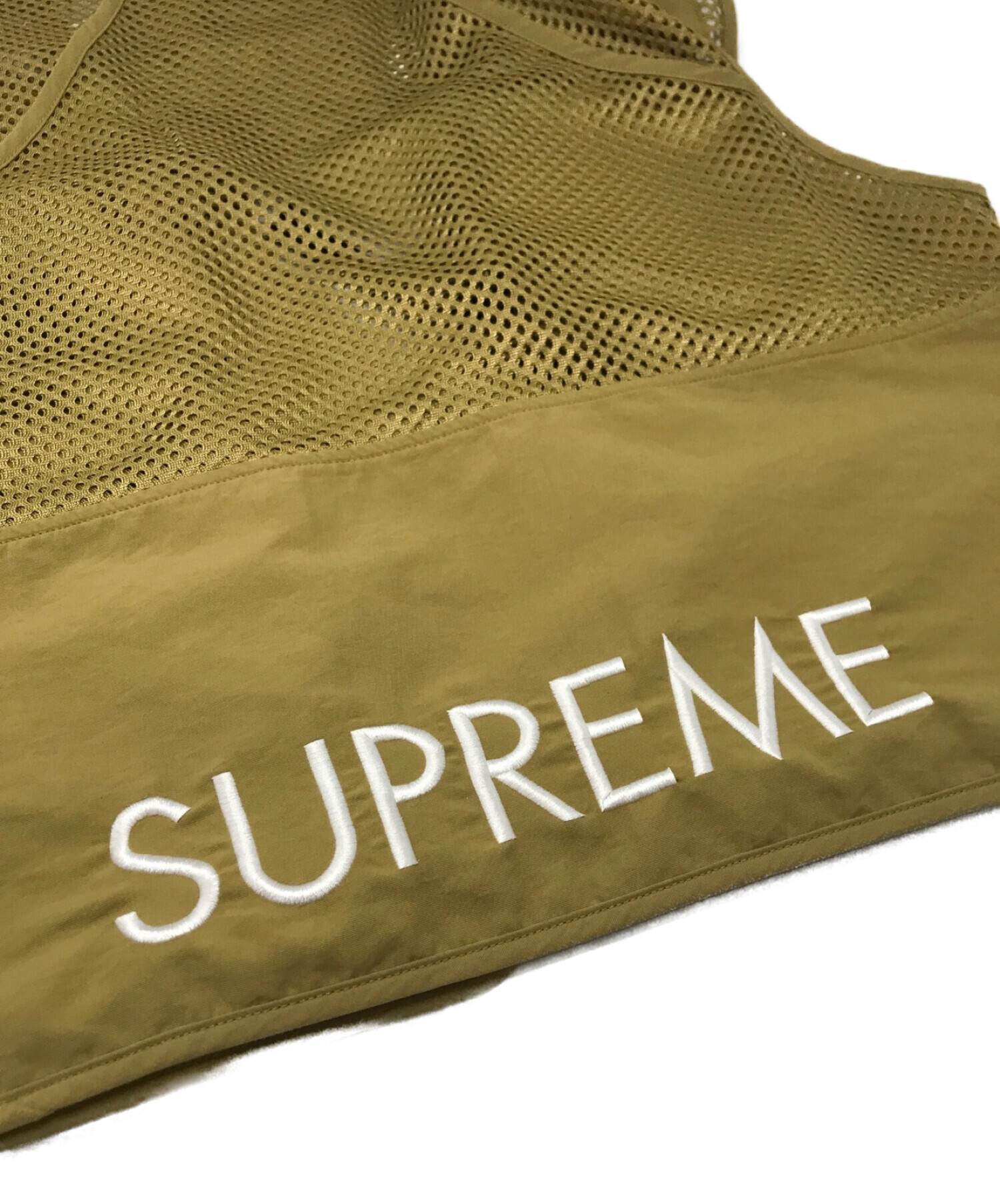 SUPREME (シュプリーム) THE NORTH FACE (ザ ノース フェイス) 20SS Supreme Cargo Vest カーゴベスト  ブラウン サイズ:S