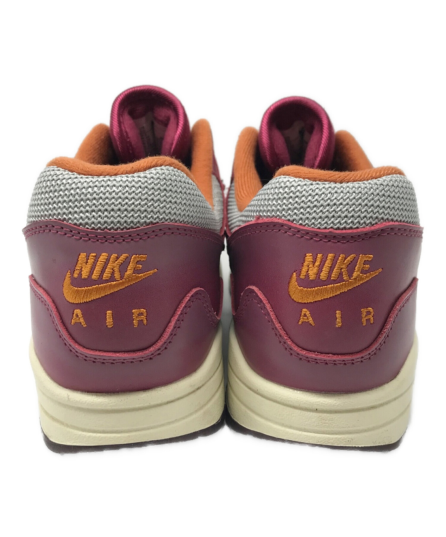 NIKE (ナイキ) Patta (パタ) AIR MAX 1 エアマックス 1 ローカット コラボ スニーカー パープル サイズ:28