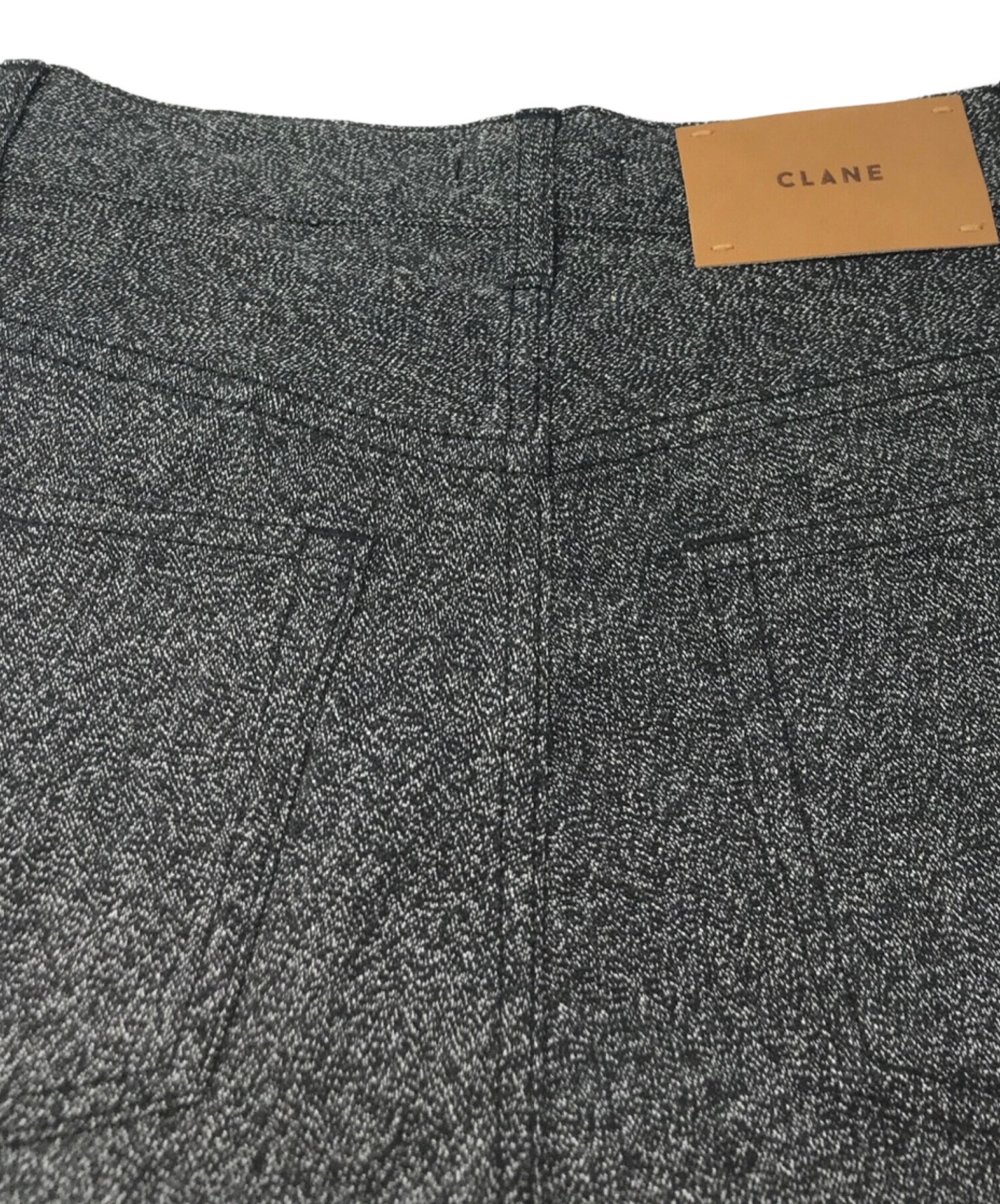 CLANE (クラネ) J/W SLIM ANKLE DENIM PANTS グレー