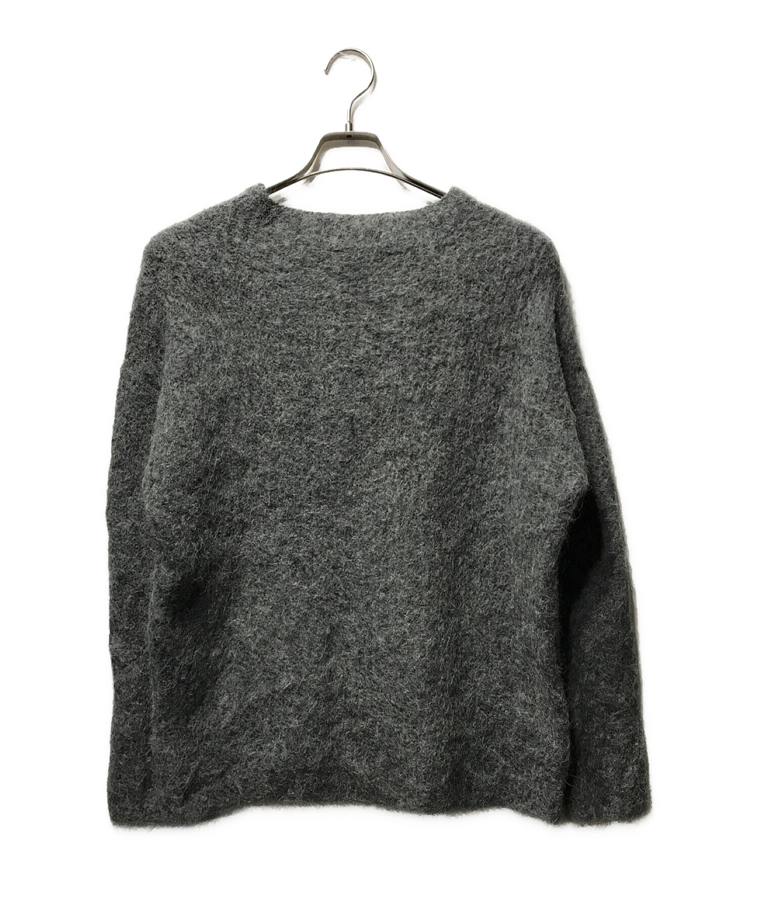 値下中【CLANE】Boat Neck Alpaca Over Knit - ニット/セーター