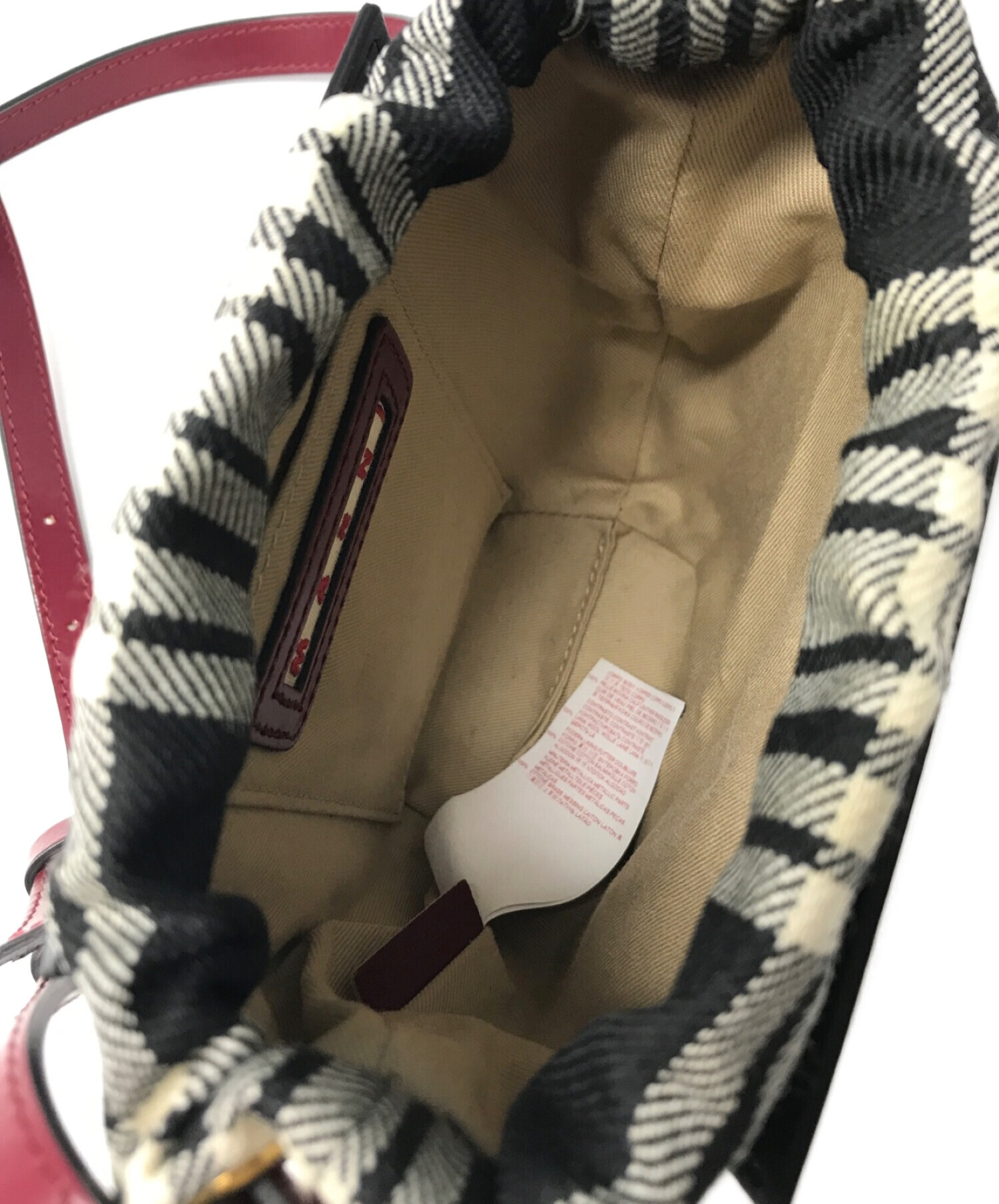 中古・古着通販】MARNI (マルニ) ガセット タータンチェック