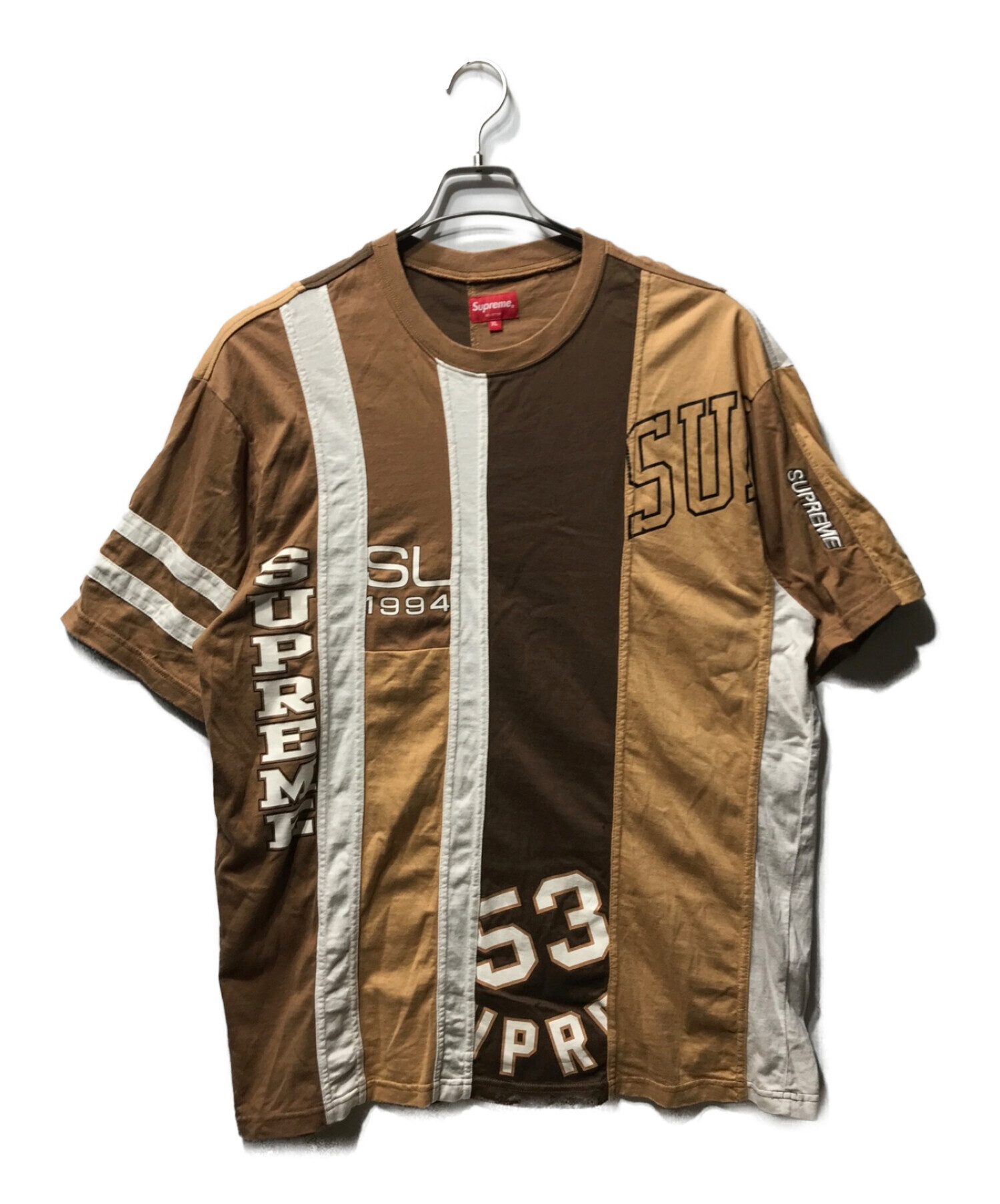 中古・古着通販】Supreme (シュプリーム) Reconstructed S/S ブラウン