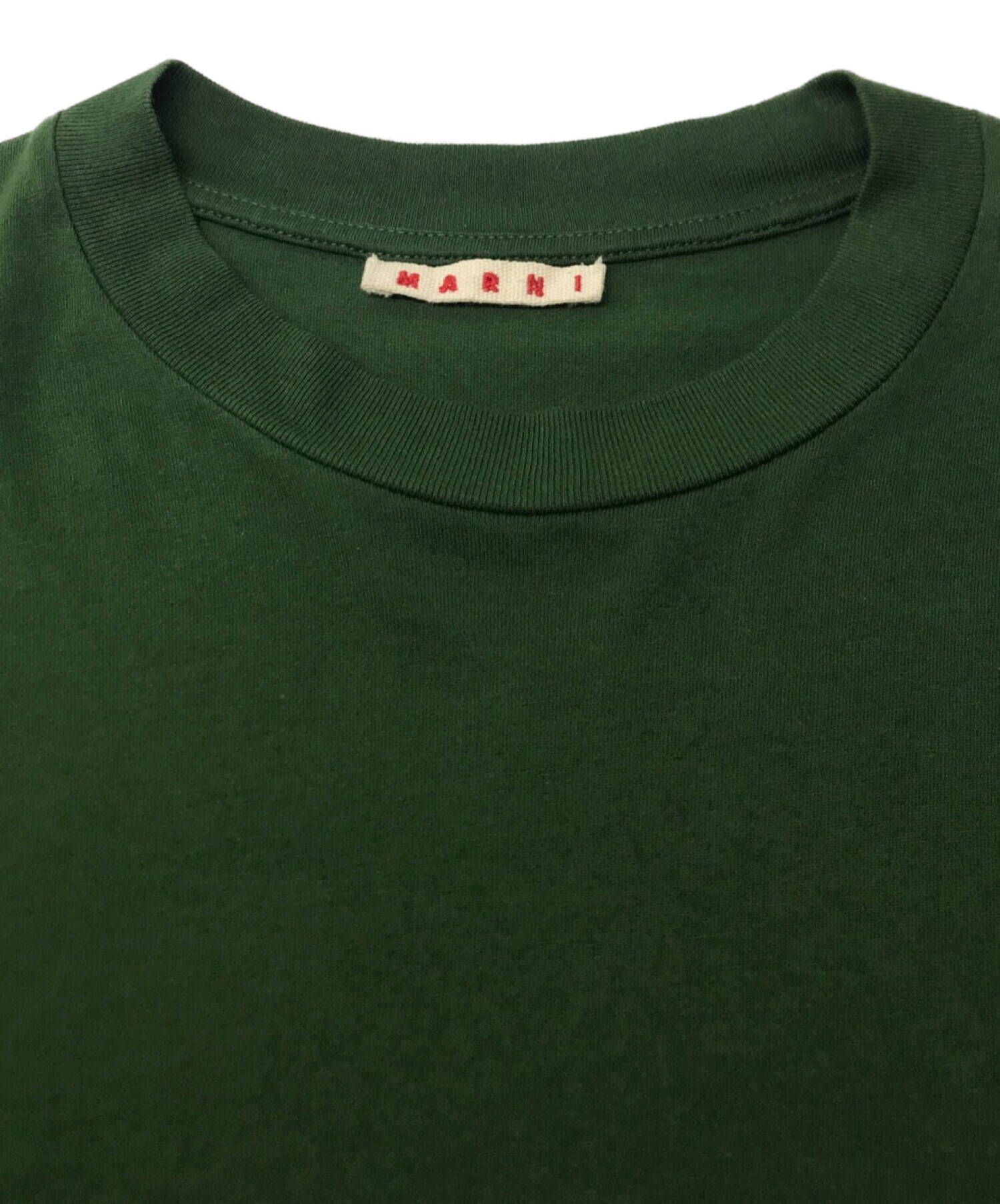 中古・古着通販】MARNI (マルニ) ミニロゴパックTシャツ グリーン