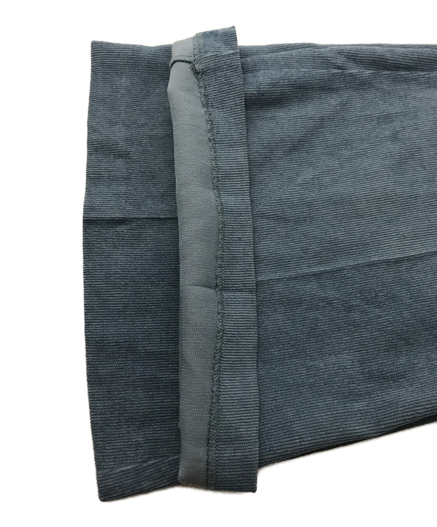 CLANE (クラネ) CORDUROY BELL BOTTOM PANTS ブルー サイズ:2