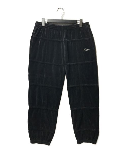 中古・古着通販】Supreme (シュプリーム) Grid Taping Velour Pants