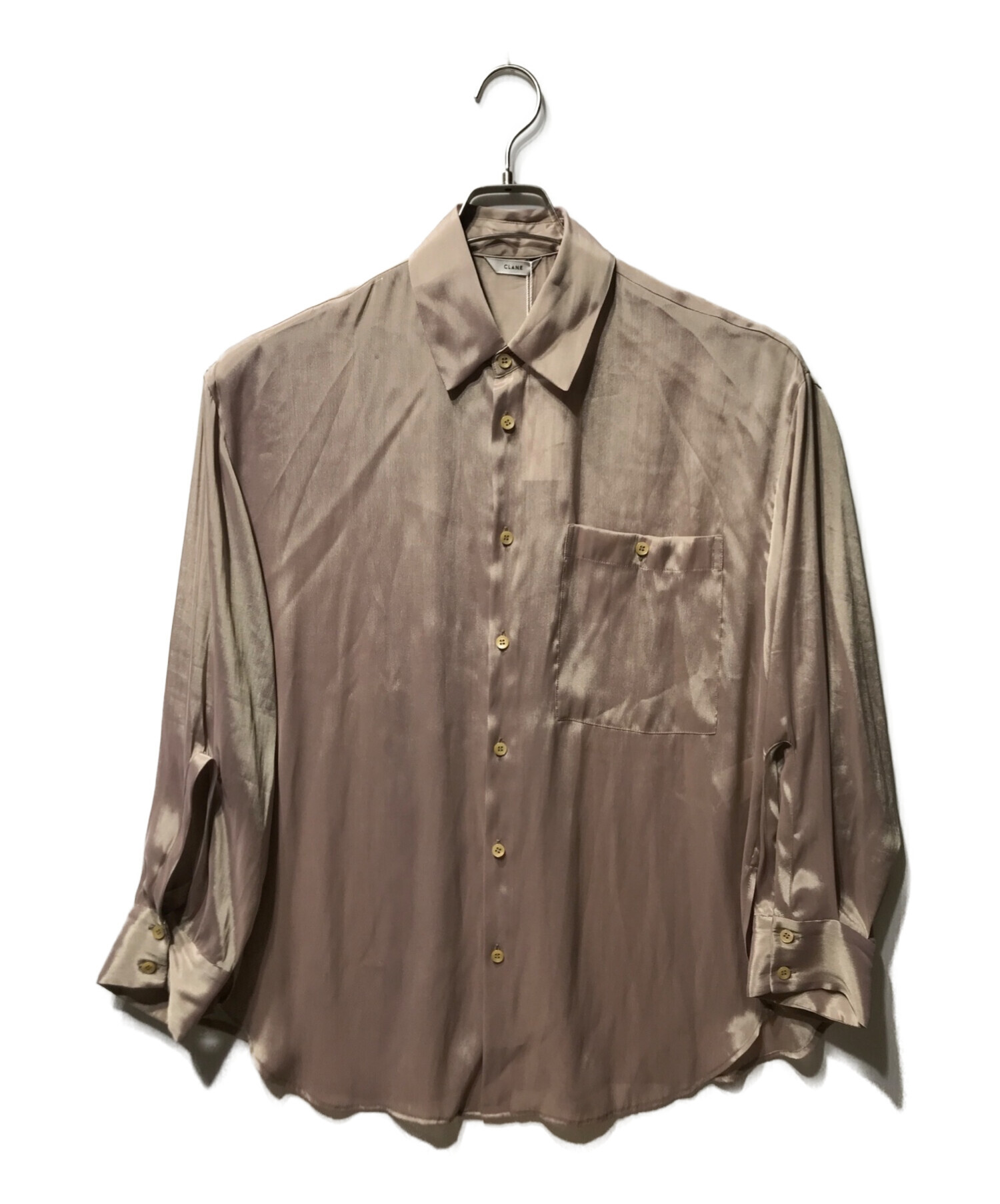 中古・古着通販】CLANE (クラネ) CHAMBRAY LOOSE SHIRT アイボリー