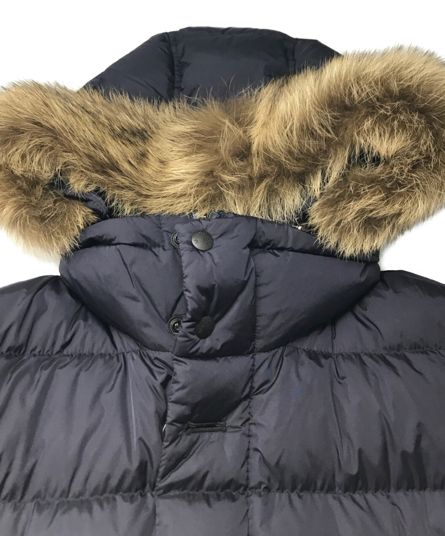 中古・古着通販】MONCLER (モンクレール) ダウンジャケット ネイビー