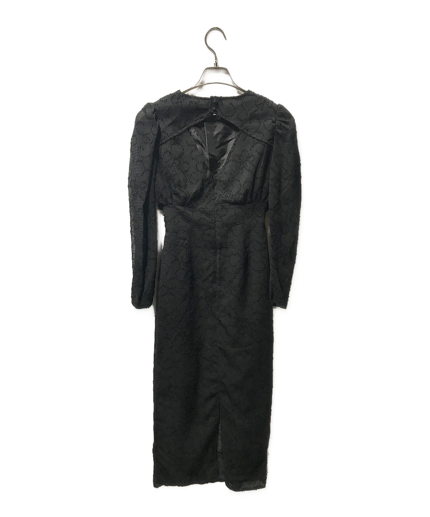 中古・古着通販】Knuth Marf (クヌースマーフ) Back Open Sheer Dress