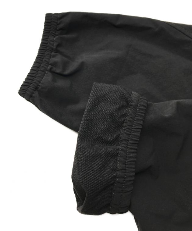 and wander (アンドワンダー) nylon double cloth pants ナイロンダブルクロスパンツ AW93-FF015 ブラック  サイズ:36