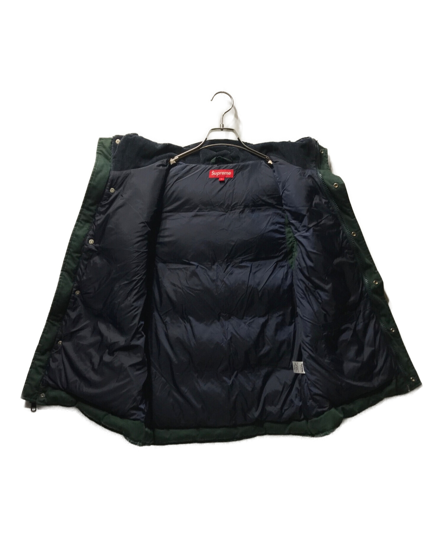 中古・古着通販】SUPREME (シュプリーム) Hooded Down Vest 12Ｗ