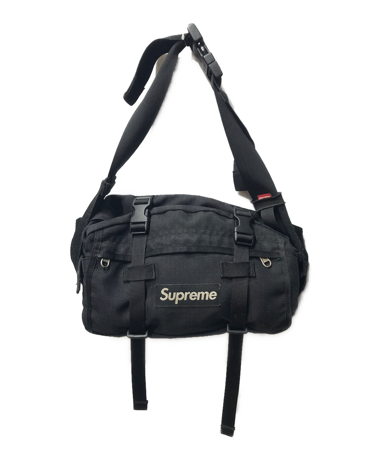 supreme waist bag black 19aw 19fw