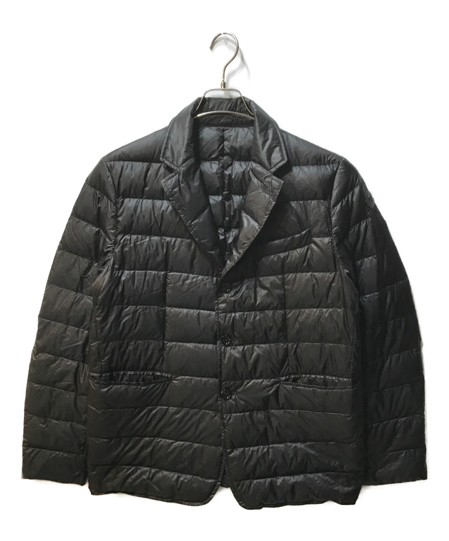 中古・古着通販】MONCLER (モンクレール) テーラードデザイン ダウンジャケット 41091309289953279 ブラック  サイズ:3｜ブランド・古着通販 トレファク公式【TREFAC FASHION】スマホサイト