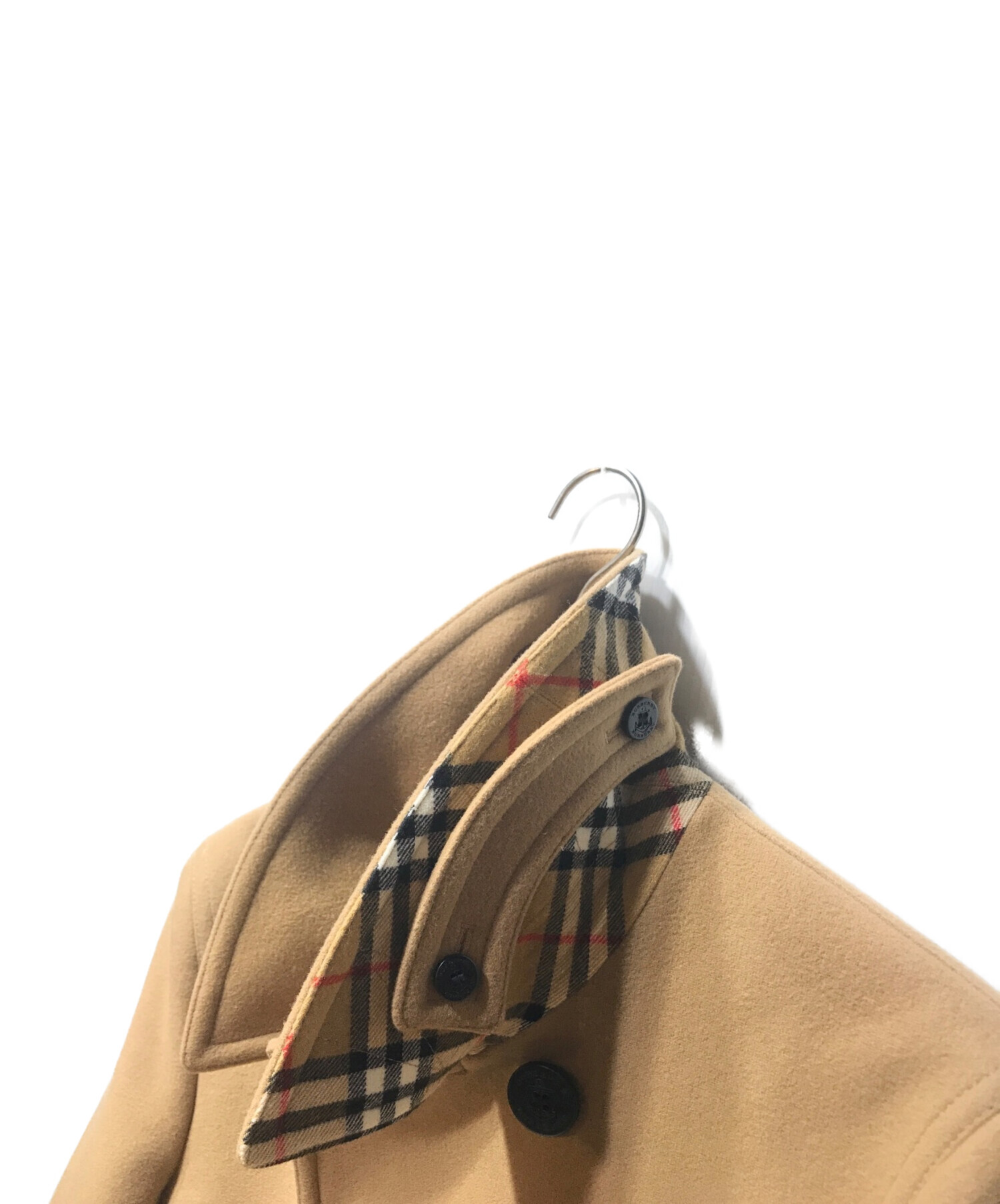 中古・古着通販】BURBERRY (バーバリー) Pコート 8078849 ベージュ