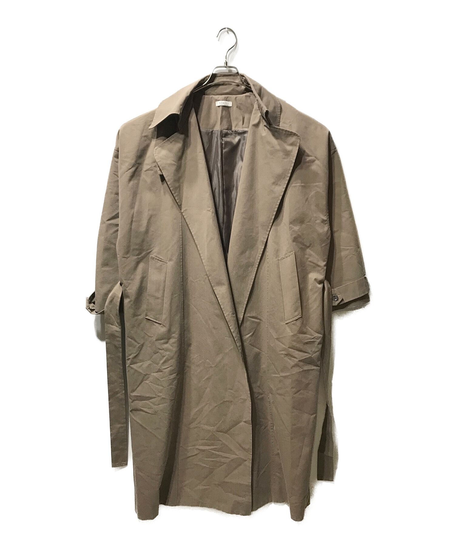 中古・古着通販】NOKCHA (ノクチャ) quality trench coat ベージュ