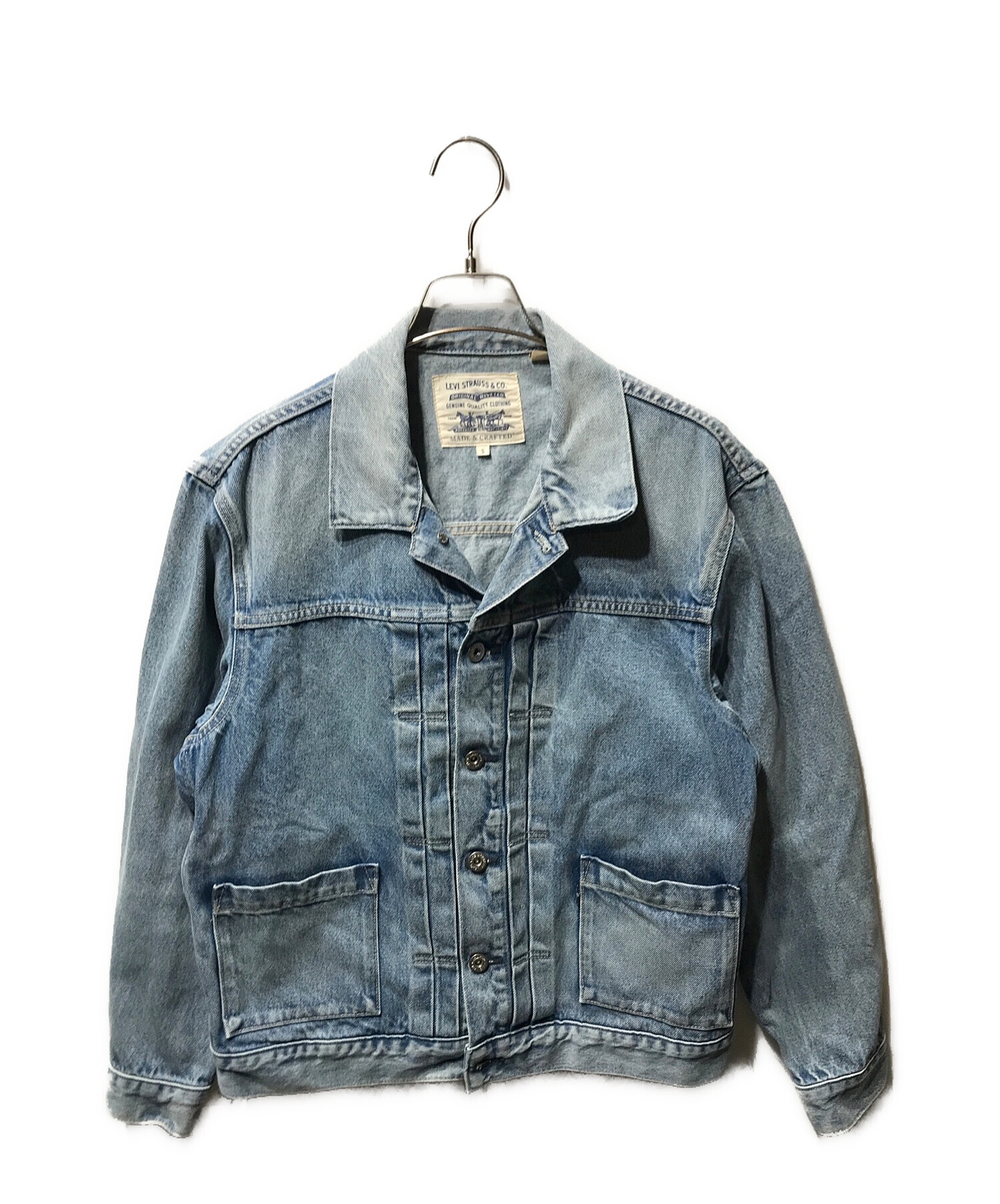 中古・古着通販】LEVI'S (リーバイス) TYPE II WORN デニムジャケット