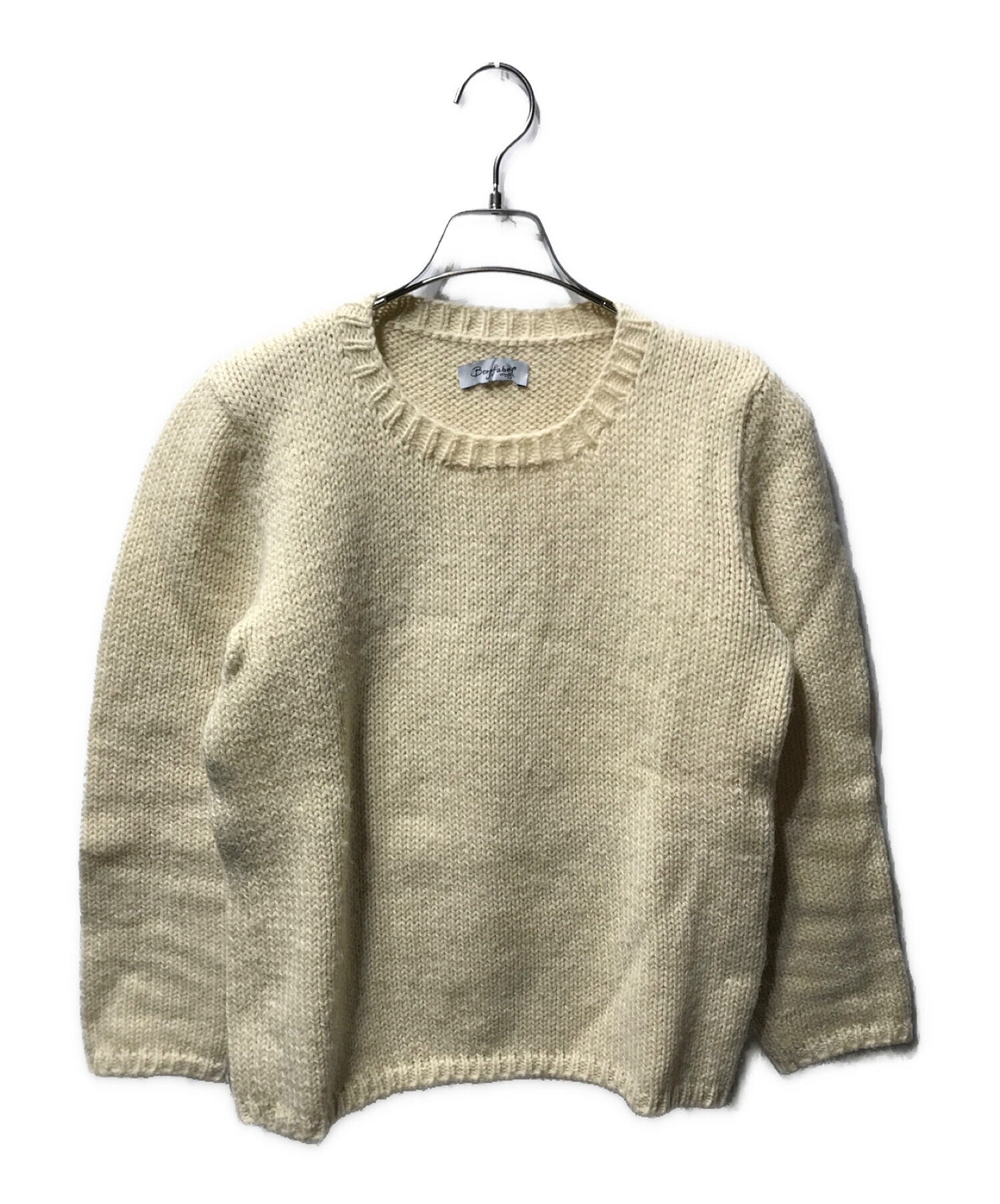 中古・古着通販】Bergfabel (バーグファベル) Handmade pulli バージンウール アイボリー サイズ:-｜ブランド・古着通販  トレファク公式【TREFAC FASHION】スマホサイト