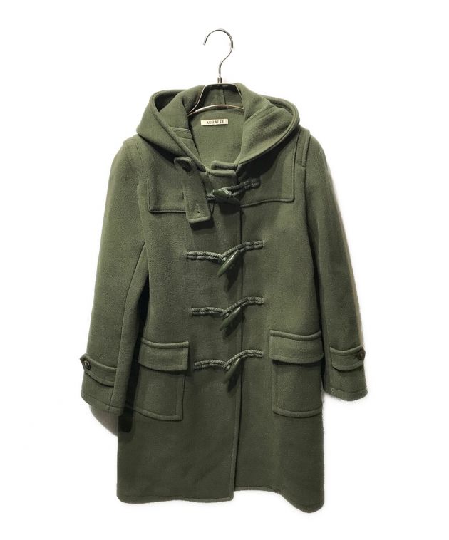 中古・古着通販】AURALEE (オーラリー) HEAVY MELTON DUFFLE COAT ヘビー メルトン ダッフル コート A6AC03HM  グリーン サイズ:1｜ブランド・古着通販 トレファク公式【TREFAC FASHION】スマホサイト