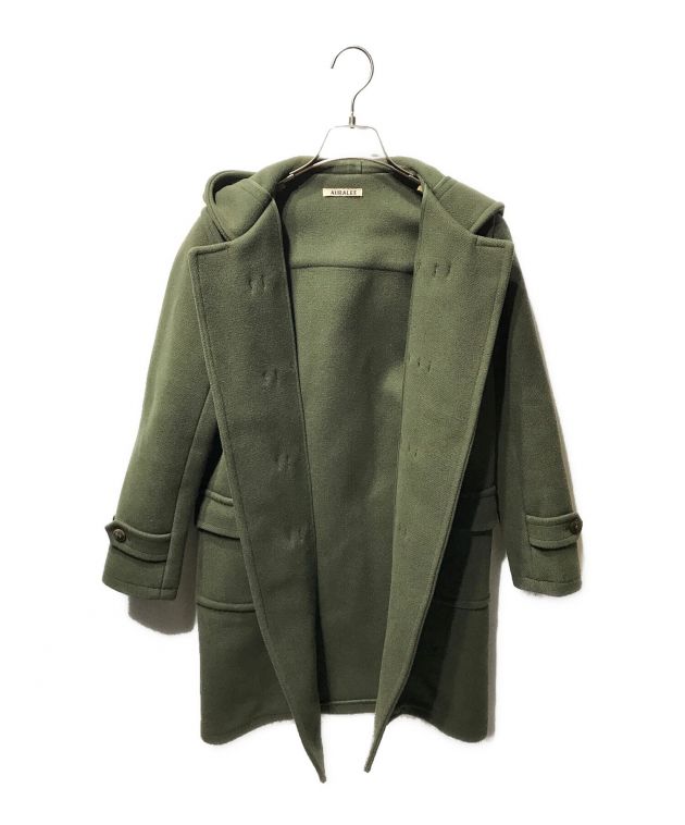 中古・古着通販】AURALEE (オーラリー) HEAVY MELTON DUFFLE COAT ヘビー メルトン ダッフル コート A6AC03HM  グリーン サイズ:1｜ブランド・古着通販 トレファク公式【TREFAC FASHION】スマホサイト