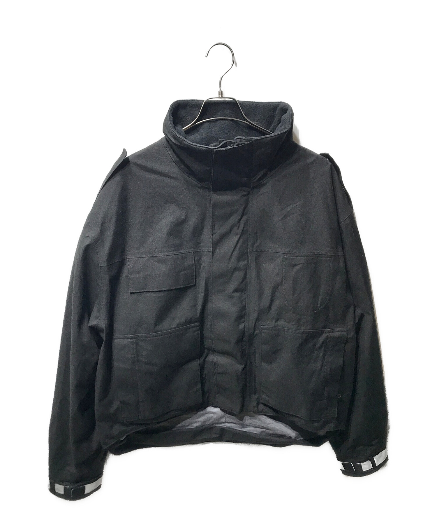 ノーブランド (ノーブランド) ポリスジャケット オランダ警察 ブラック サイズ:XL
