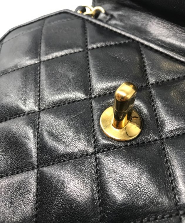 中古・古着通販】CHANEL (シャネル) ミニチェーンショルダーバッグ オクタゴン 1067776 ブラック｜ブランド・古着通販  トレファク公式【TREFAC FASHION】スマホサイト