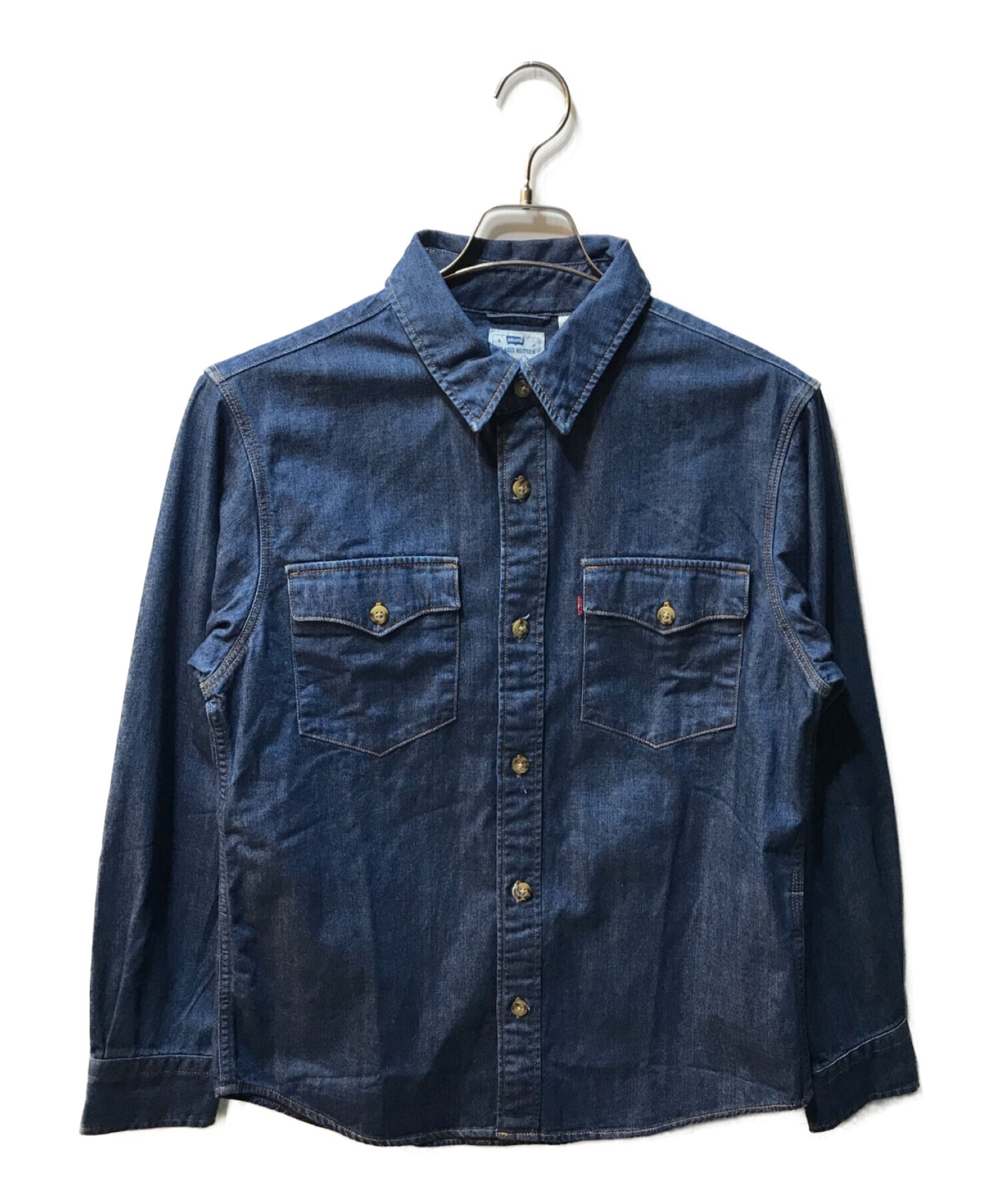 中古・古着通販】LEVI'S (リーバイス) ウエスタンシャツ インディゴ