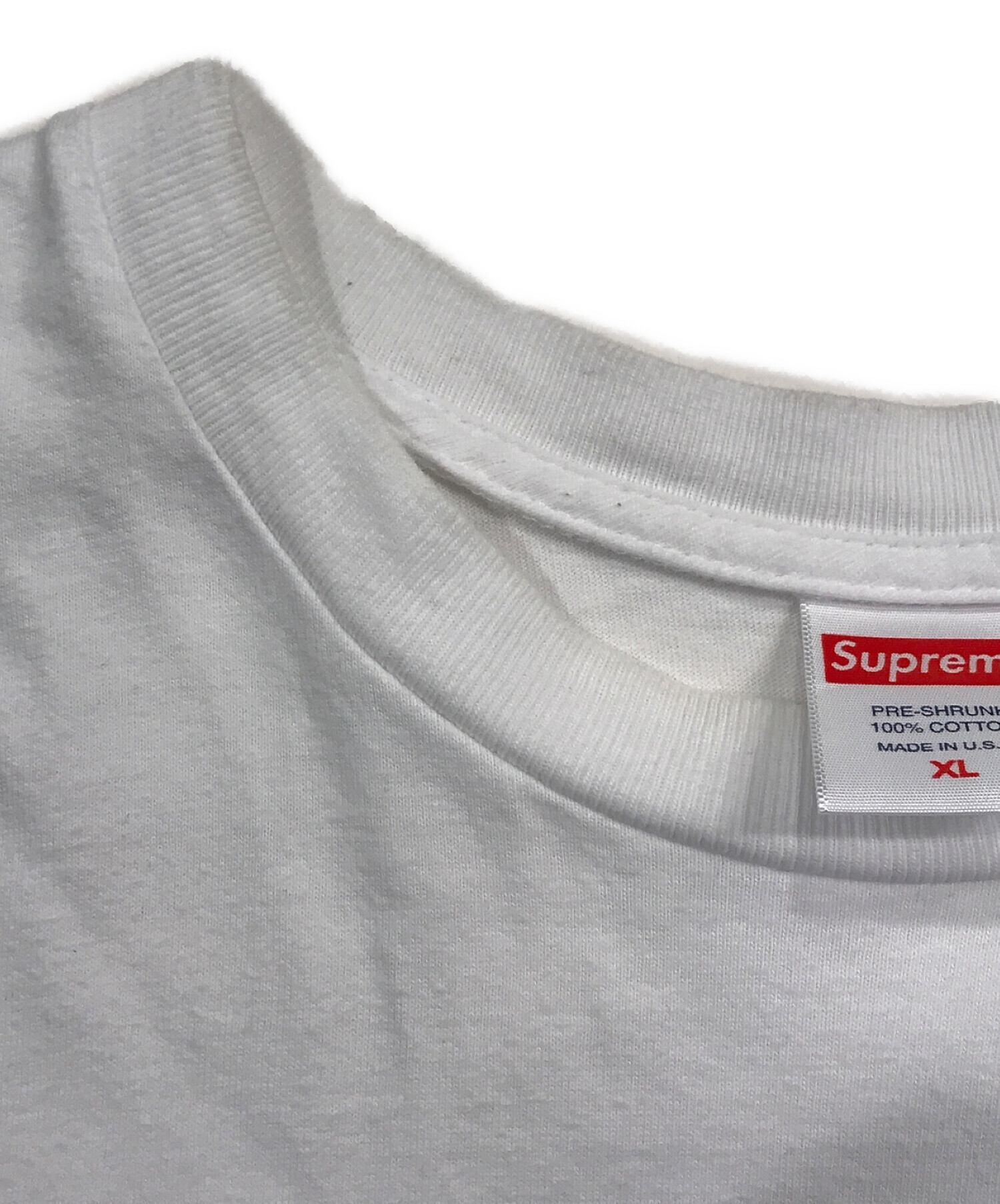 SUPREME (シュプリーム) Does It Work Tee ホワイト サイズ:XL