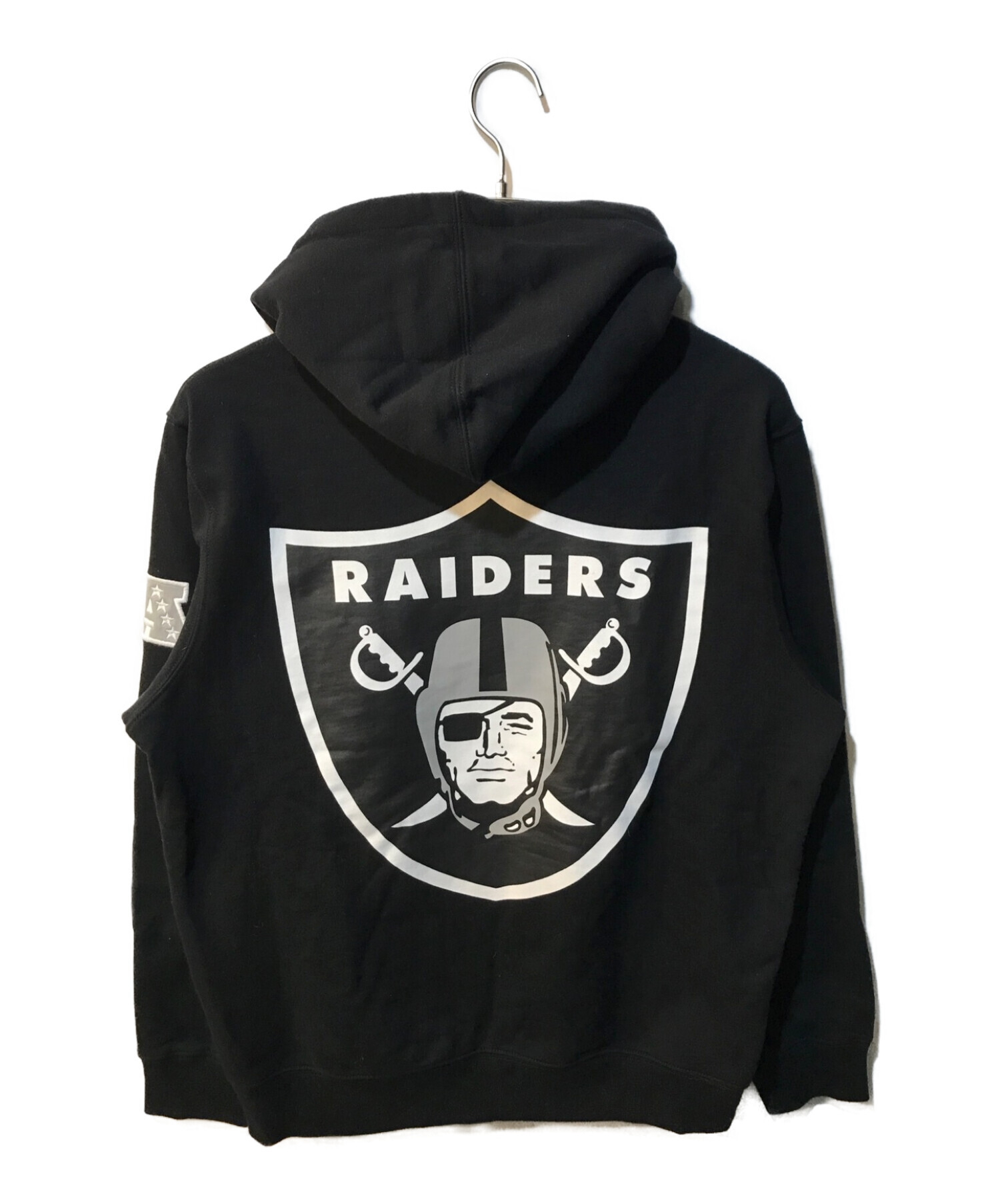 SUPREME (シュプリーム) NFL (エヌエフエル) 47 (フォーティーセブン) NFL Raiders 47 Hooded  Sweatshirt ブラック サイズ:Ｌ