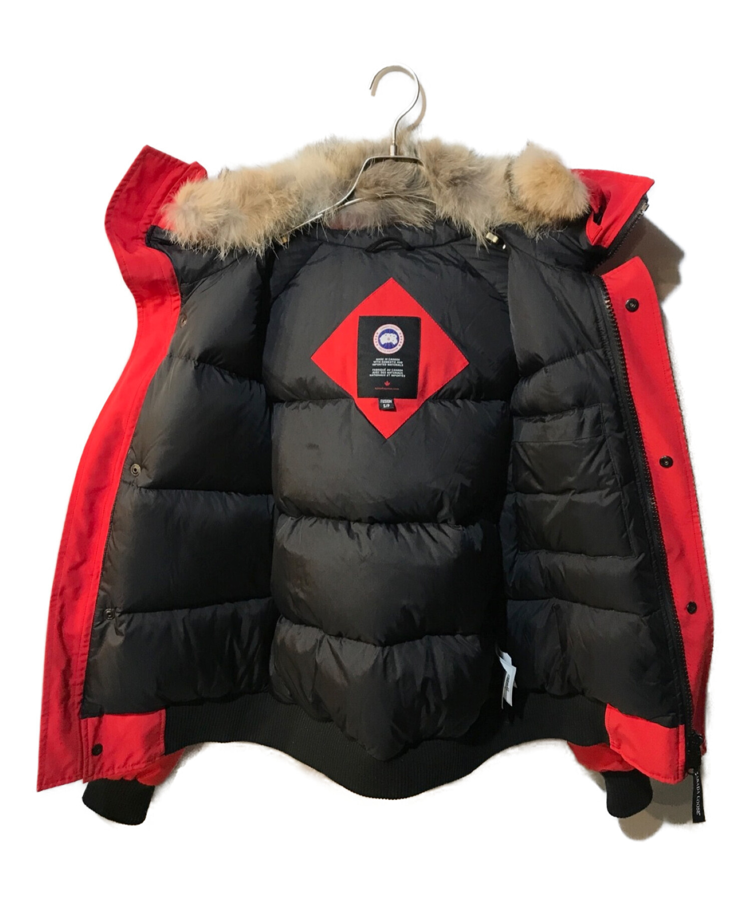 中古・古着通販】CANADA GOOSE (カナダグース) Chilliwack Bomber Fusion Fit Heritage 7999MA  レッド サイズ:s｜ブランド・古着通販 トレファク公式【TREFAC FASHION】スマホサイト