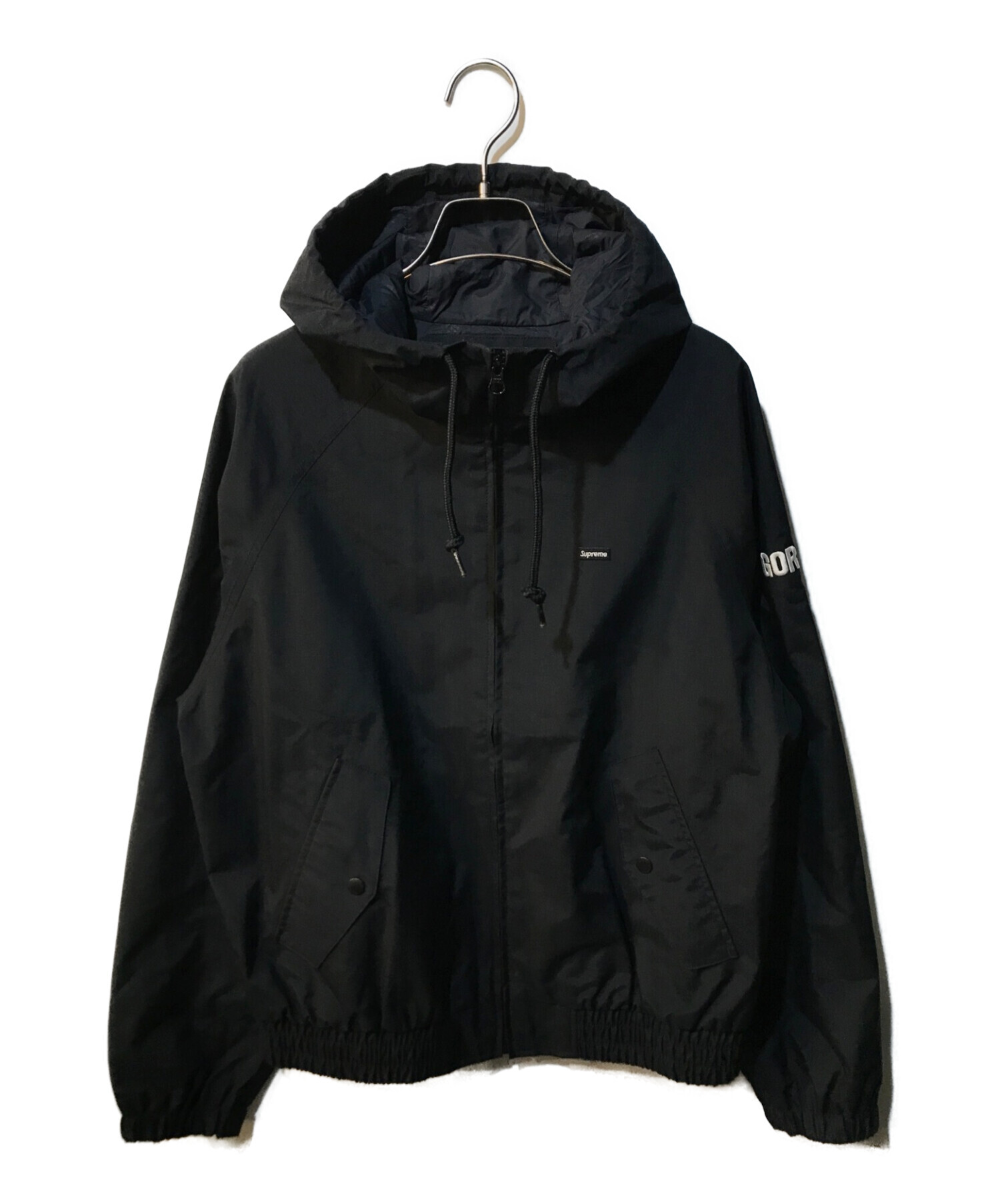 SUPREME (シュプリーム) GORE-TEX Hooded Harrington Jacket ブラック サイズ:Ｍ
