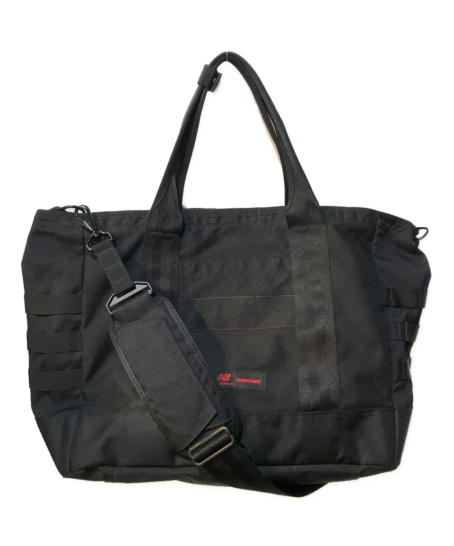 BRIEFING (ブリーフィング) NEW BALANCE (ニューバランス) AT TOTE 2way BAG ブラック