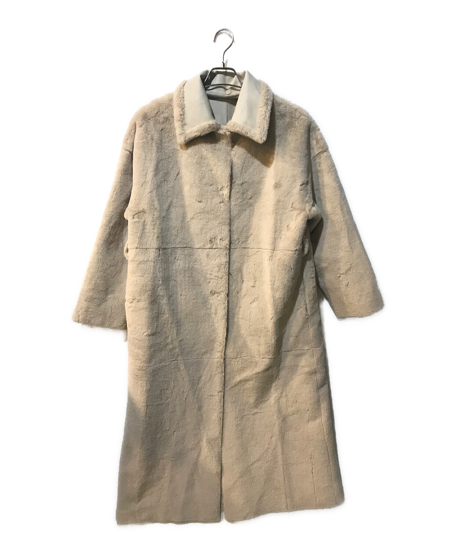 中古・古着通販】Ameri (アメリ) MANY WAY FAKE BOA COAT ベージュ サイズ:Free｜ブランド・古着通販  トレファク公式【TREFAC FASHION】スマホサイト