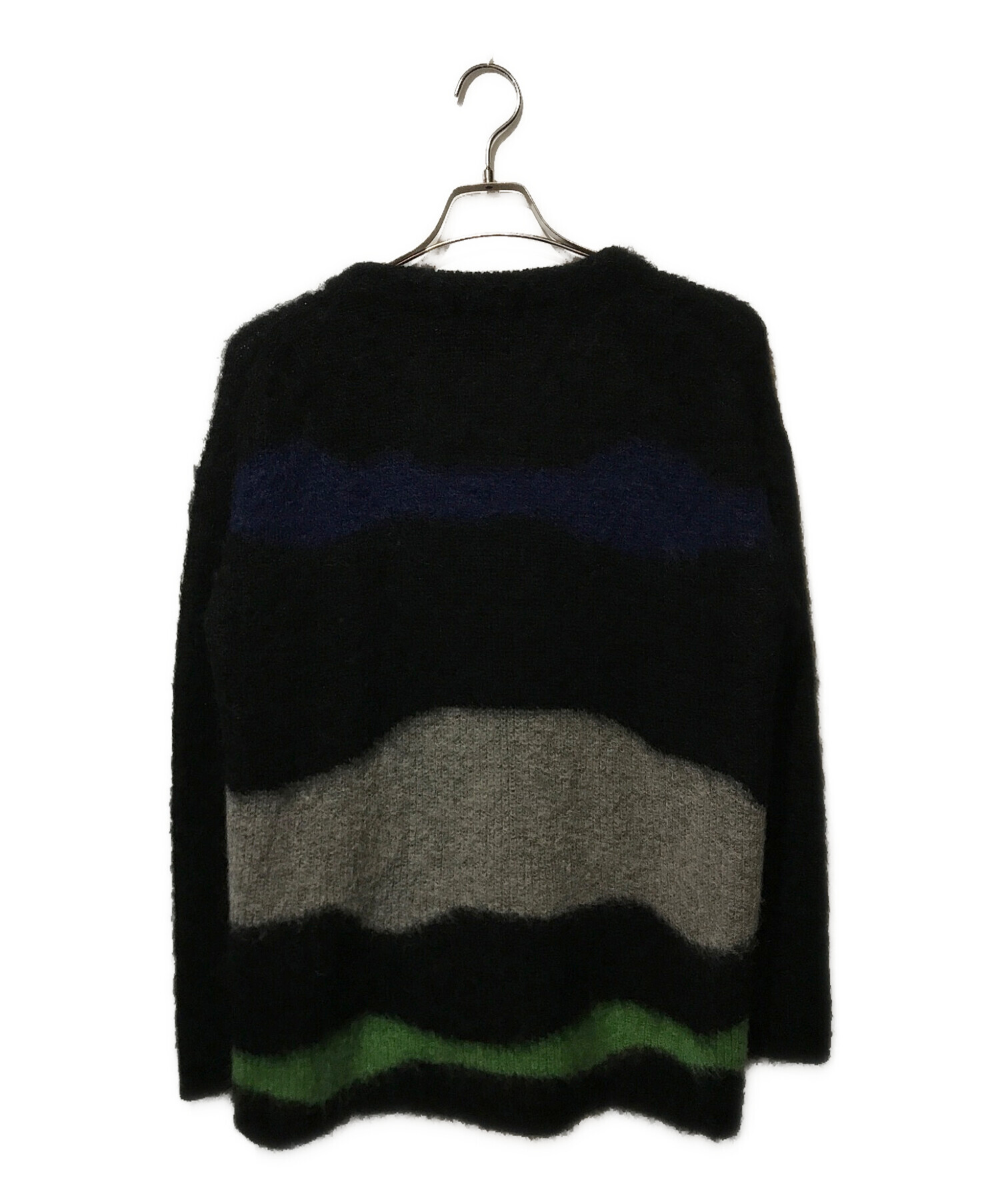 中古・古着通販】soduk (スドーク) drawing knit cardigan 0422030507 ブラック サイズ:F｜ブランド・古着通販  トレファク公式【TREFAC FASHION】スマホサイト