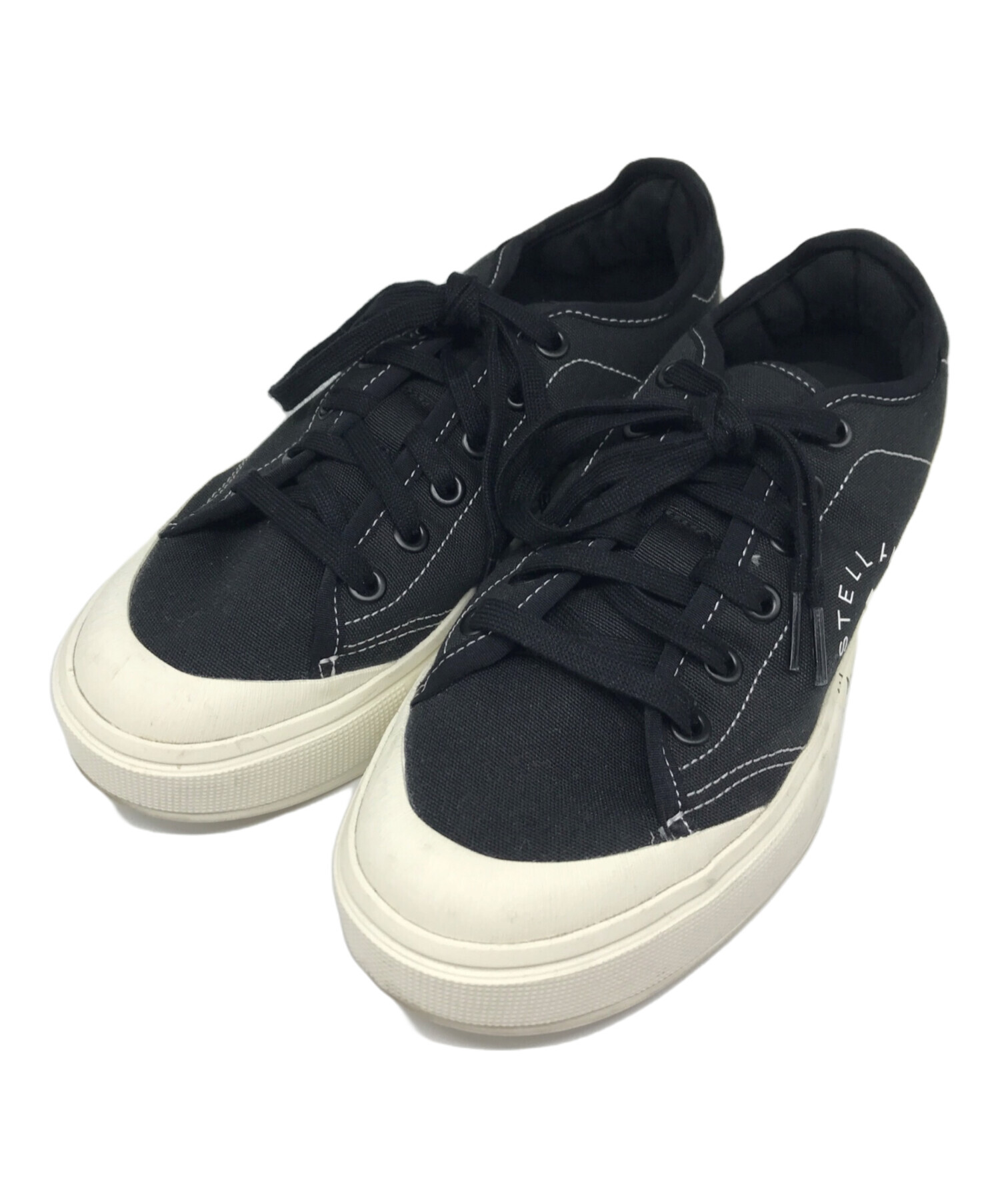 中古・古着通販】adidas (アディダス) STELLA McCARTNEY (ステラマッカートニー) ADIDAS BY STELLA  MCCARTNEY COURT ブラック サイズ:25.5｜ブランド・古着通販 トレファク公式【TREFAC FASHION】スマホサイト