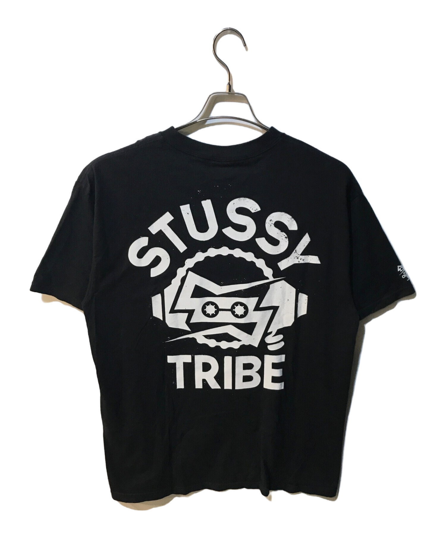 中古・古着通販】stussy (ステューシー) プリントカットソー 岡山チャプト５周年記念 ブラック サイズ:L｜ブランド・古着通販  トレファク公式【TREFAC FASHION】スマホサイト