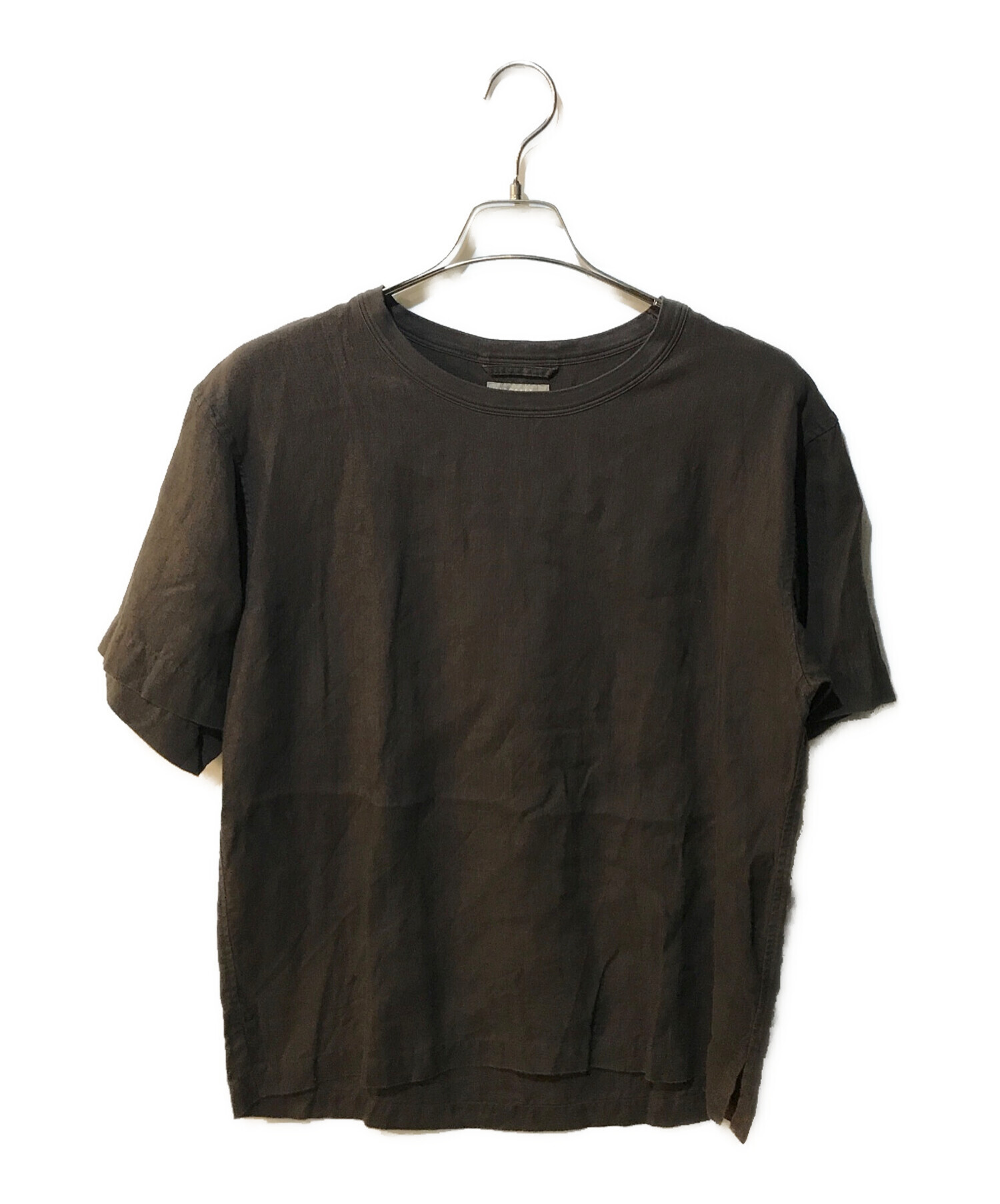 MARGARET HOWELL (マーガレットハウエル) SHIRTING LINEN ブラウン サイズ:M