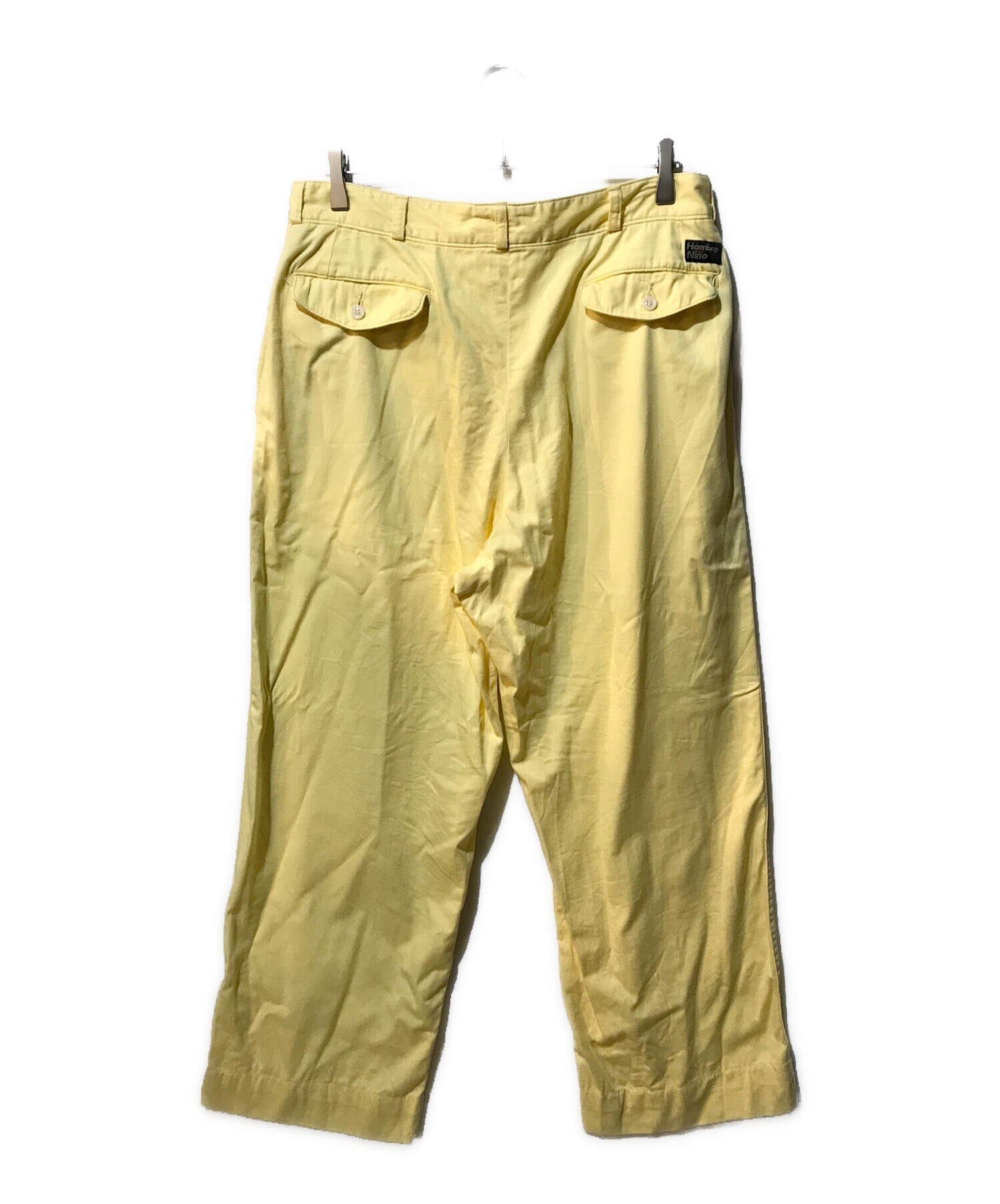 United arrows & Sons (ユナイテッドアローズ アンド サンズ) Hombre nino CHINO Pants イエロー サイズ:L メンズ カーゴパンツ/チノパンツ 中古・古着