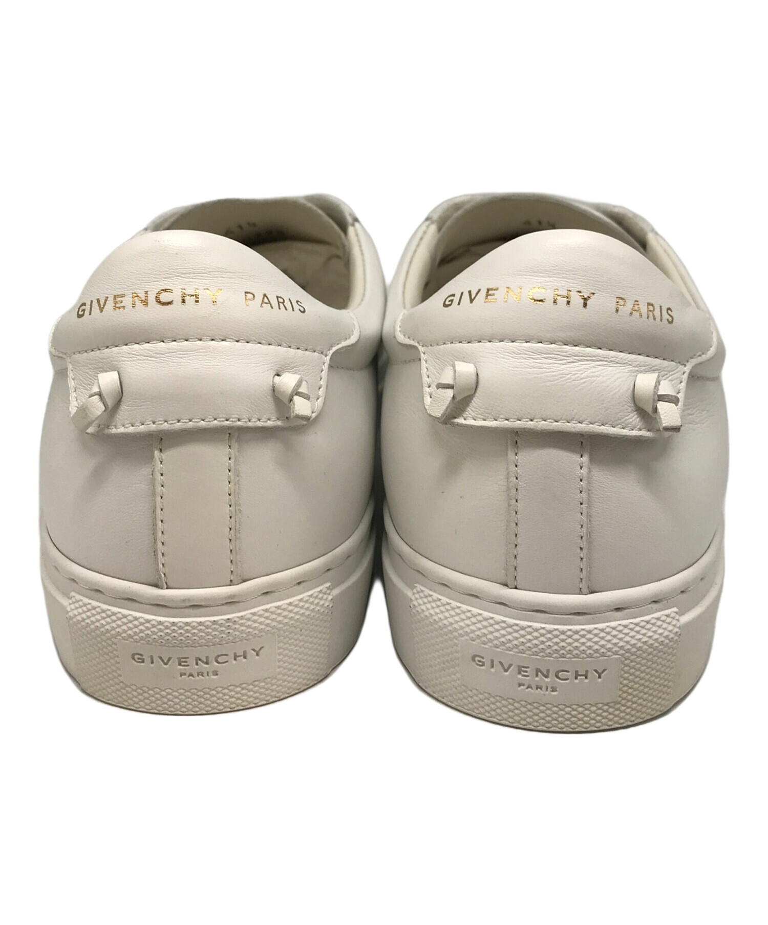 中古・古着通販】GIVENCHY (ジバンシィ) スリッポン ホワイト サイズ:41 1/2｜ブランド・古着通販 トレファク公式【TREFAC  FASHION】スマホサイト