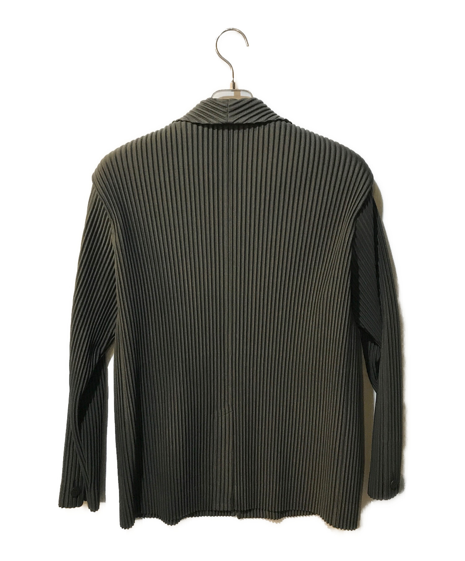 中古・古着通販】HOMME PLISSE ISSEY MIYAKE (オムプリッセ イッセイ ミヤケ) TAILORED PLEATS オリーブ サイズ :2｜ブランド・古着通販 トレファク公式【TREFAC FASHION】スマホサイト