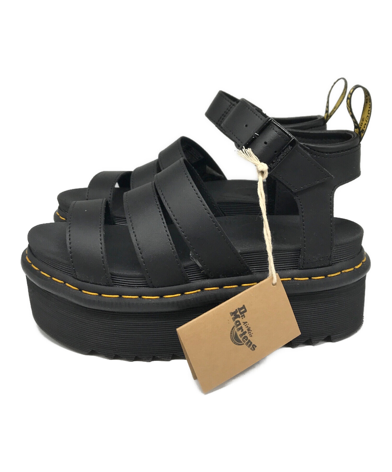 中古・古着通販】Dr.Martens (ドクターマーチン) LAIRE QUAD ブラック サイズ:38 未使用品｜ブランド・古着通販  トレファク公式【TREFAC FASHION】スマホサイト