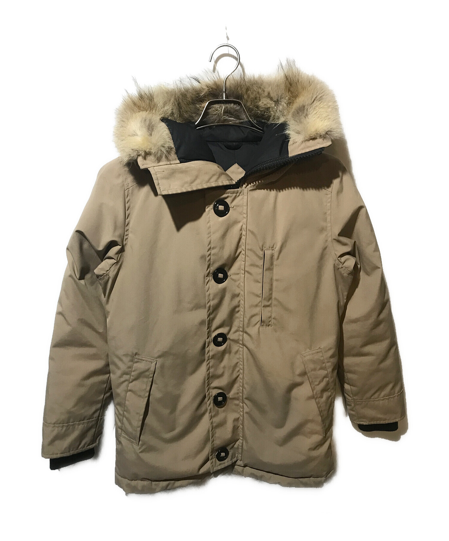 中古・古着通販】CANADA GOOSE (カナダグース) バンクーバー ダウンジャケット ベージュ サイズ:M｜ブランド・古着通販  トレファク公式【TREFAC FASHION】スマホサイト