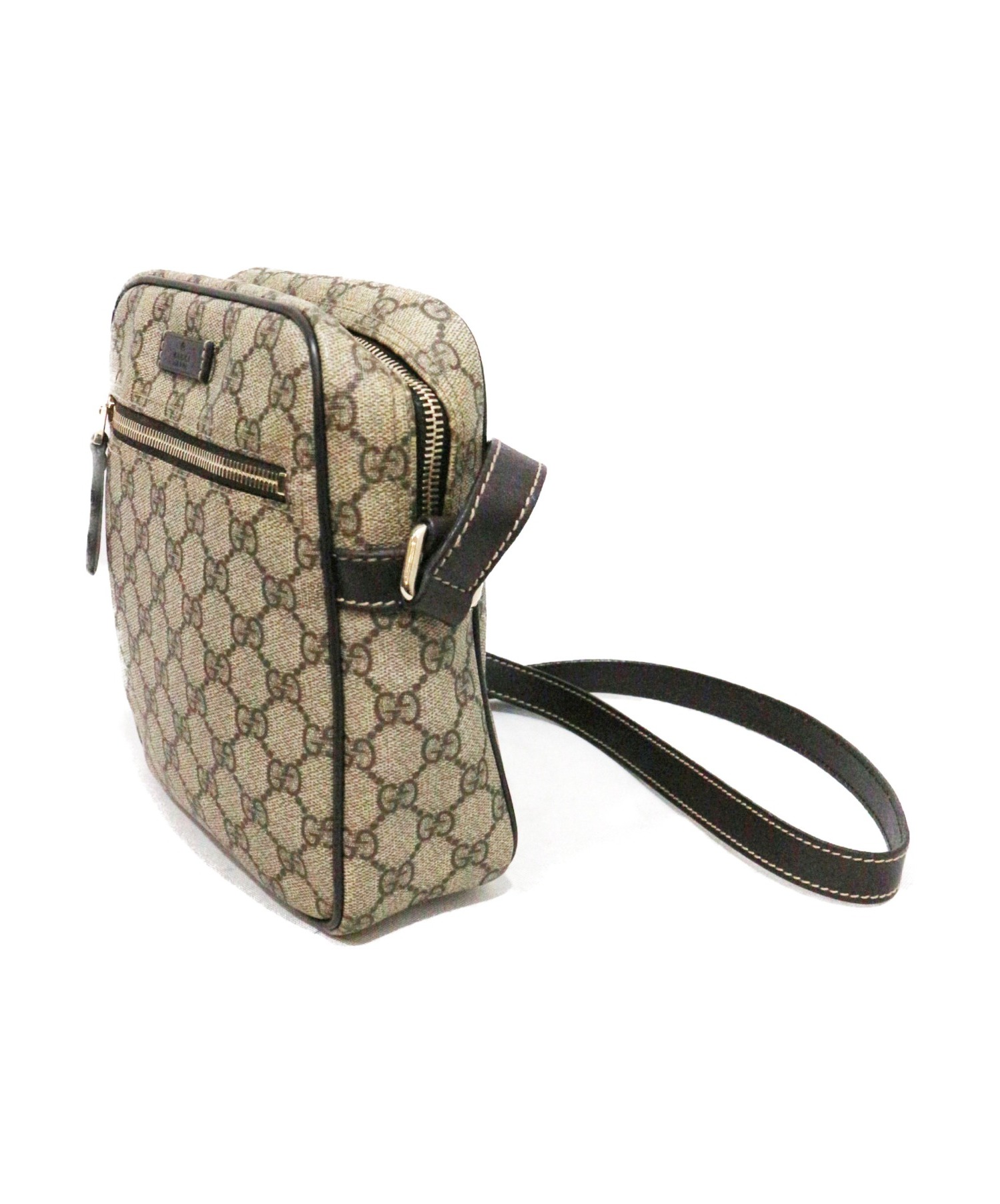 GUCCI (グッチ) ショルダーバッグ ベージュ GG 233268 525040