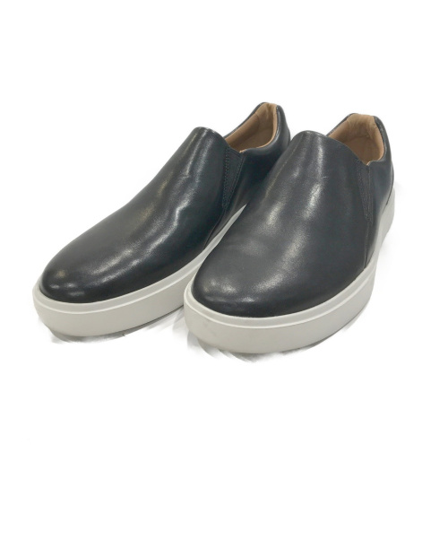 中古・古着通販】CLARKS (クラークス) スリッポン ブラック サイズ:26