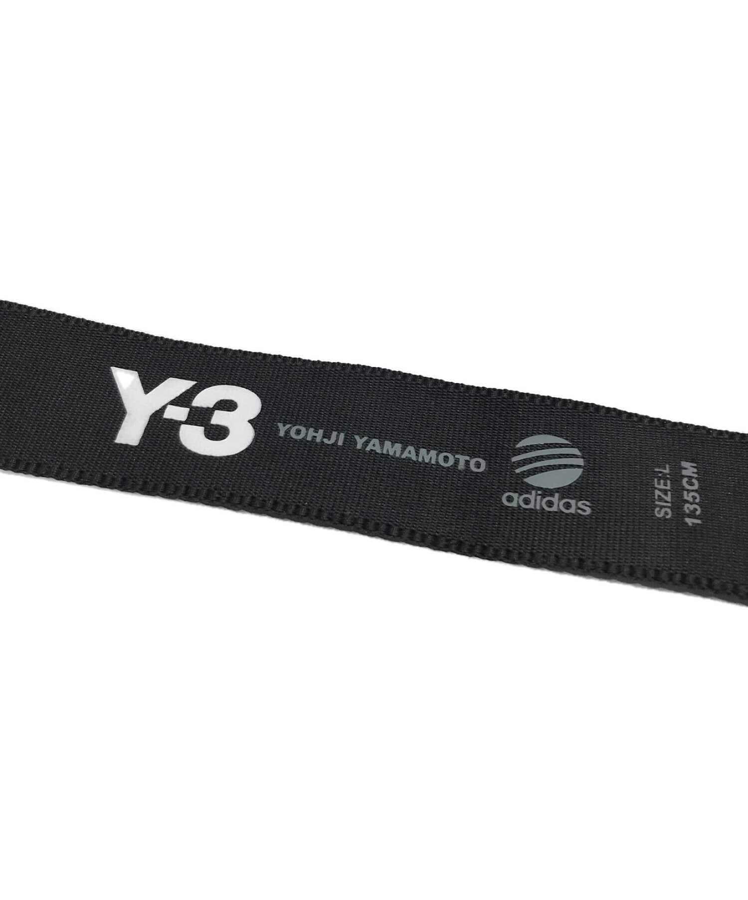 中古・古着通販】Y-3 (ワイスリー) ダブルリングベルト ブラック