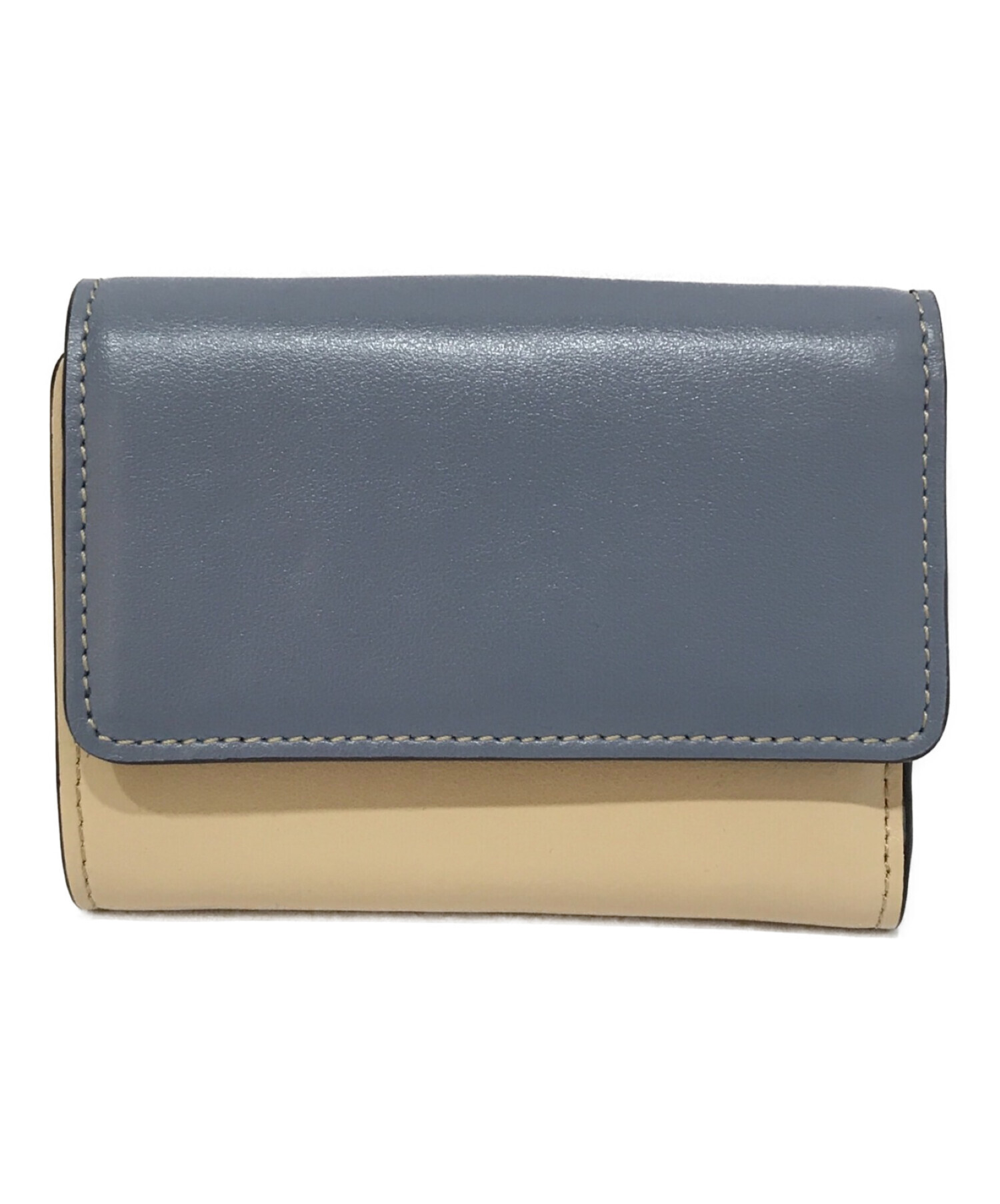 Chloe wallet ブルー - 折り財布